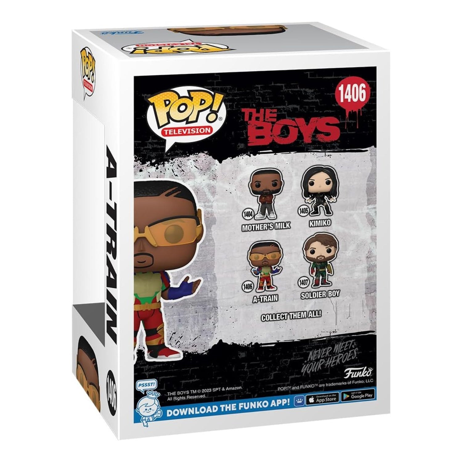 Funko Pop! A - Train 1406 (Trem - Bala) - The Boys - Geek Plus