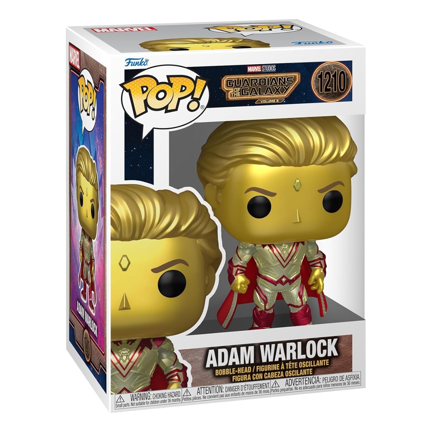 Funko Pop! Adam Warlock 1210 - Marvel Guardiões da Galáxia - Geek Plus