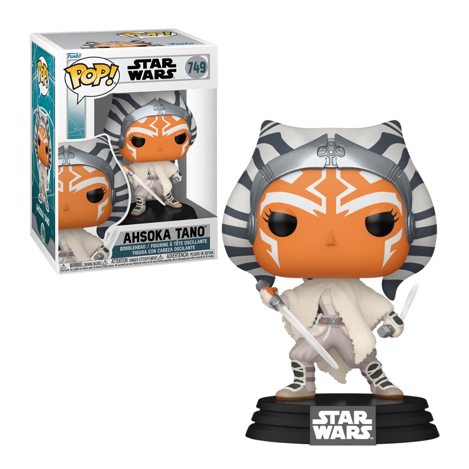 Funko Pop! Ahsoka Tano 749 - Star Wars - Geek Plus