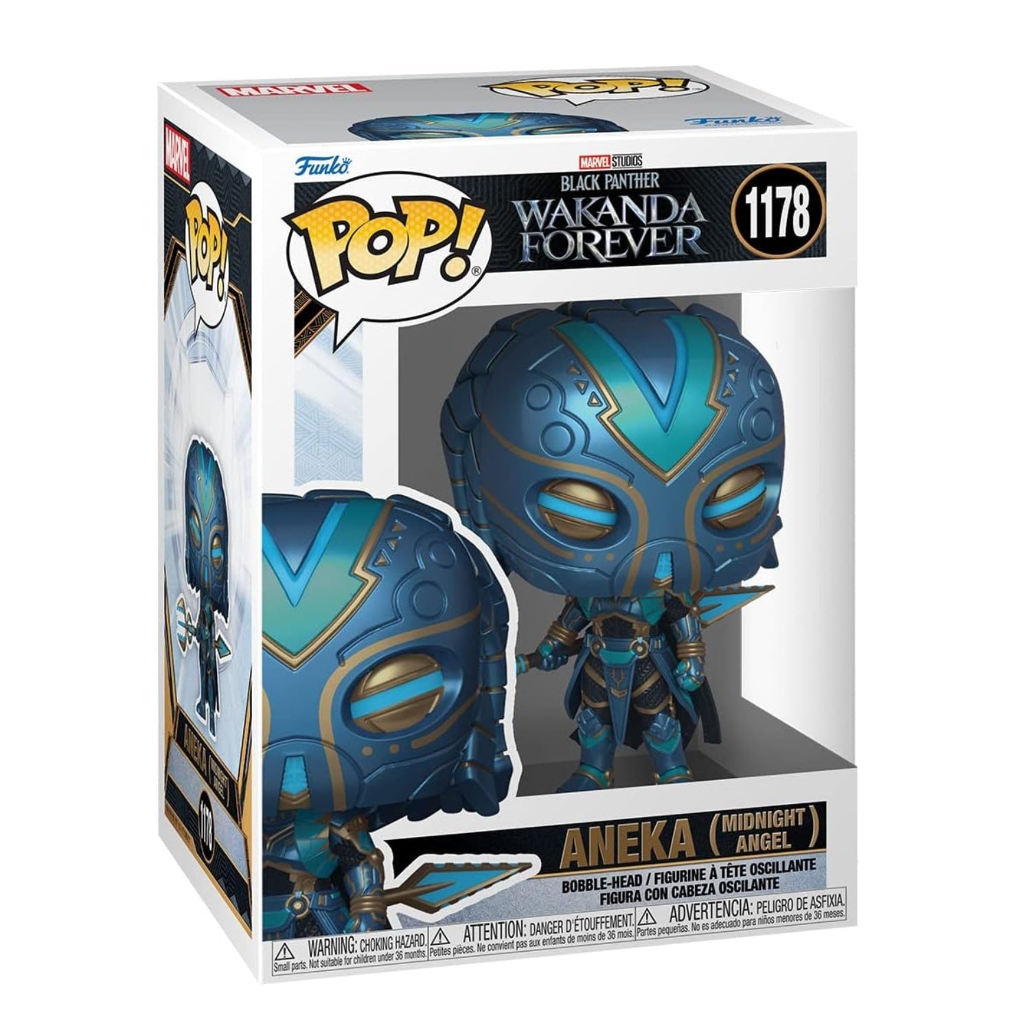 Funko Pop! Aneka (Midnight Angel) 1178 - Marvel Pantera Negra - Geek Plus
