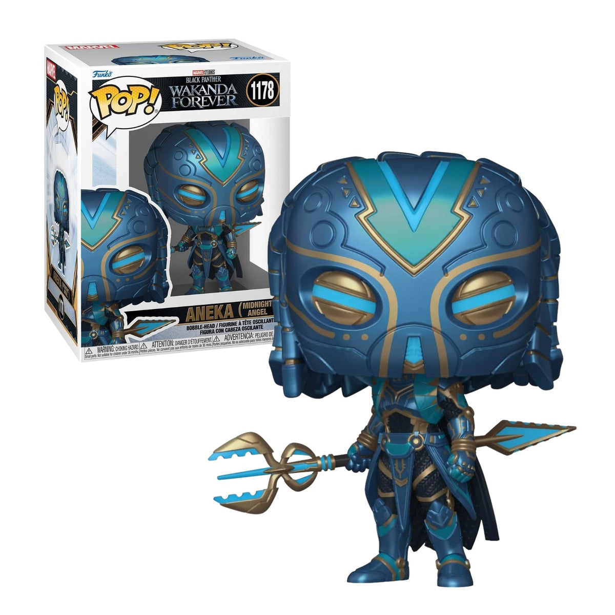 Funko Pop! Aneka (Midnight Angel) 1178 - Marvel Pantera Negra - Geek Plus