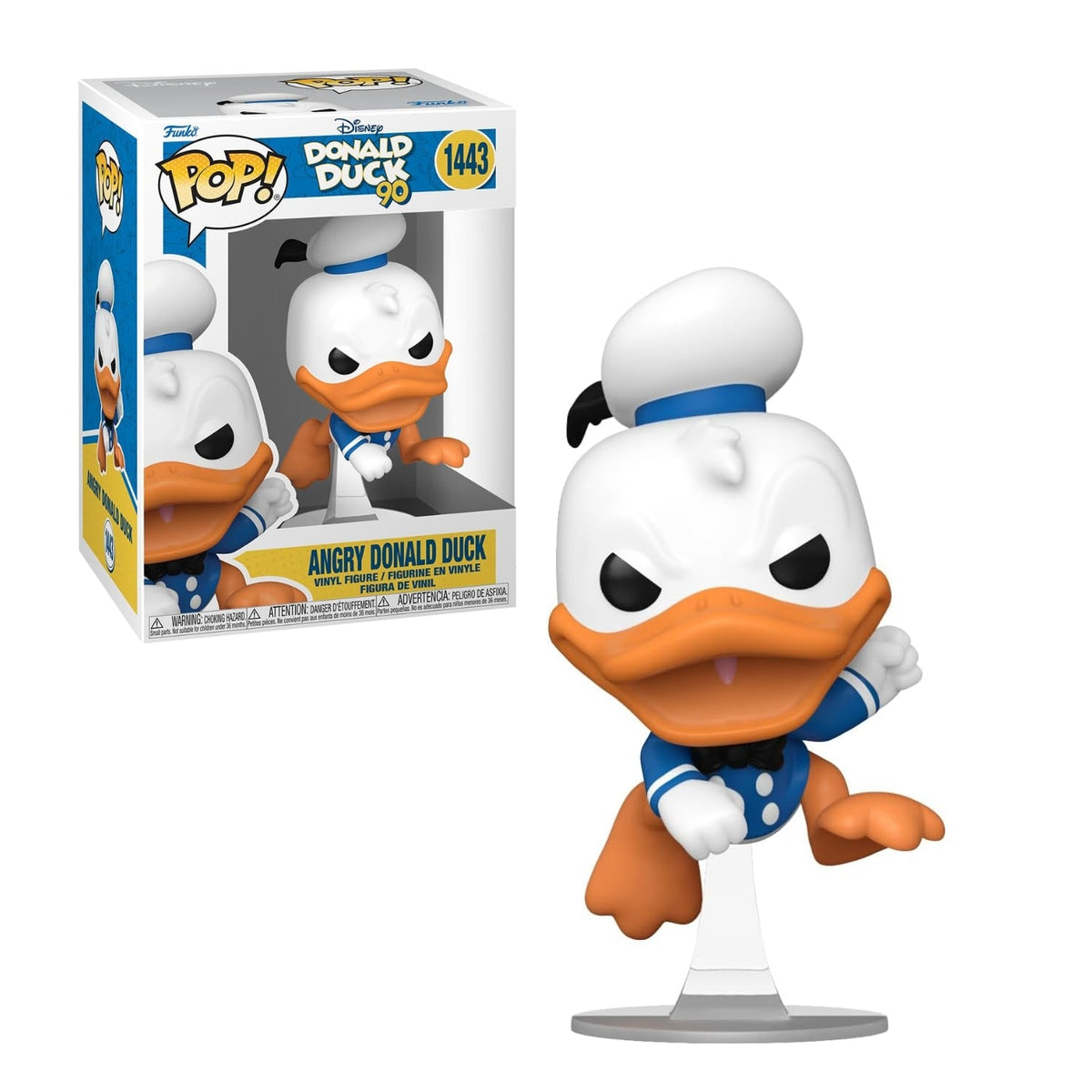 Funko Pop! Angry Donald Duck (Pato Donald Bravo) 1443 - Disney - Geek Plus