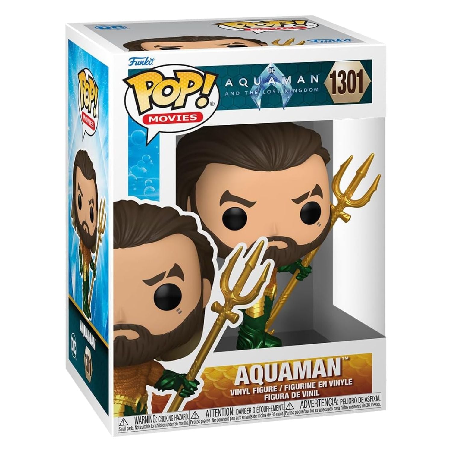 Funko Pop! Aquaman And The Lost Kigdom Hero Suit 1301 - DC - Geek Plus