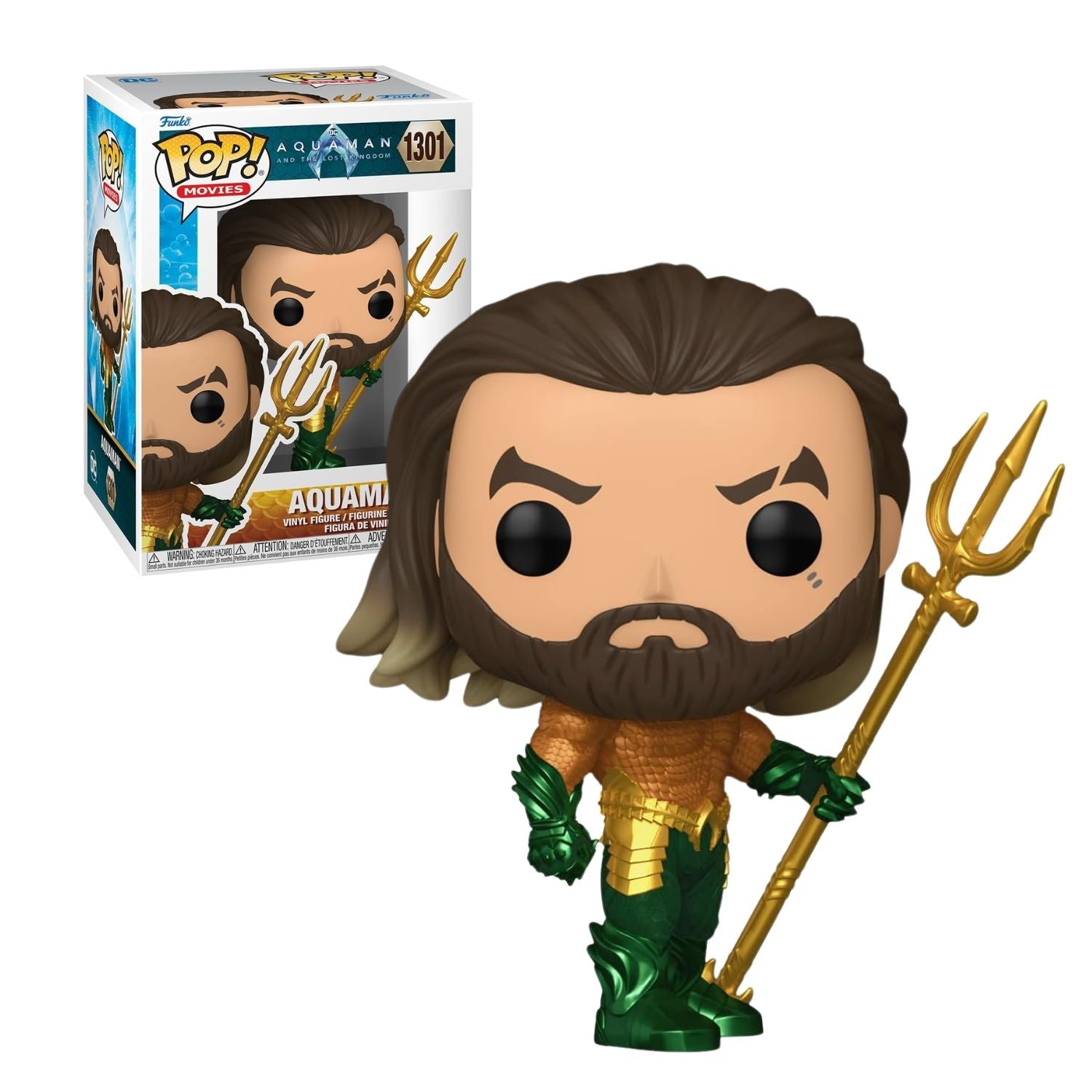 Funko Pop! Aquaman And The Lost Kigdom Hero Suit 1301 - DC - Geek Plus