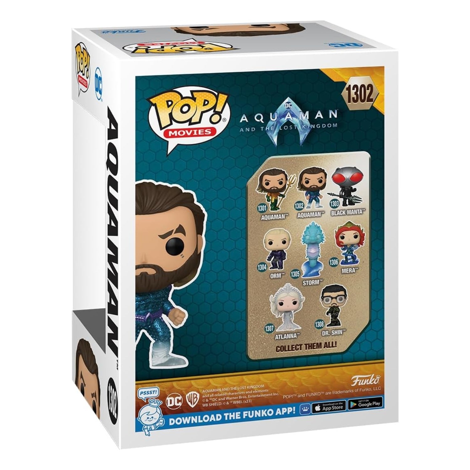 Funko Pop! Aquaman (O Reino Perdido) 1302 - DC - Geek Plus