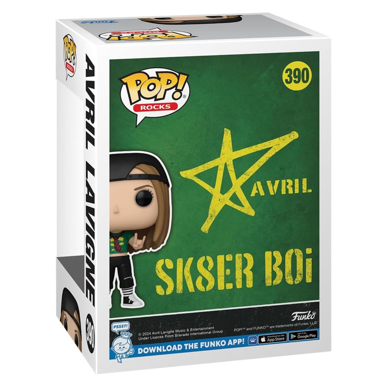 Funko Pop! Avril Lavigne Sk8ter Boi 390 - Rocks - Geek Plus