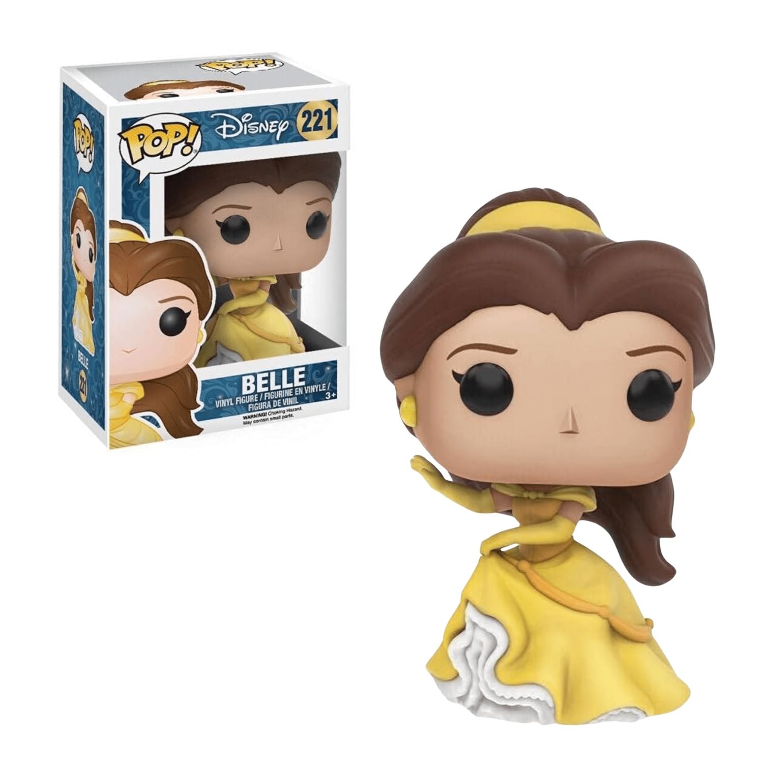 Funko Pop! Belle 221 (Bela) - Disney Princess - Geek Plus