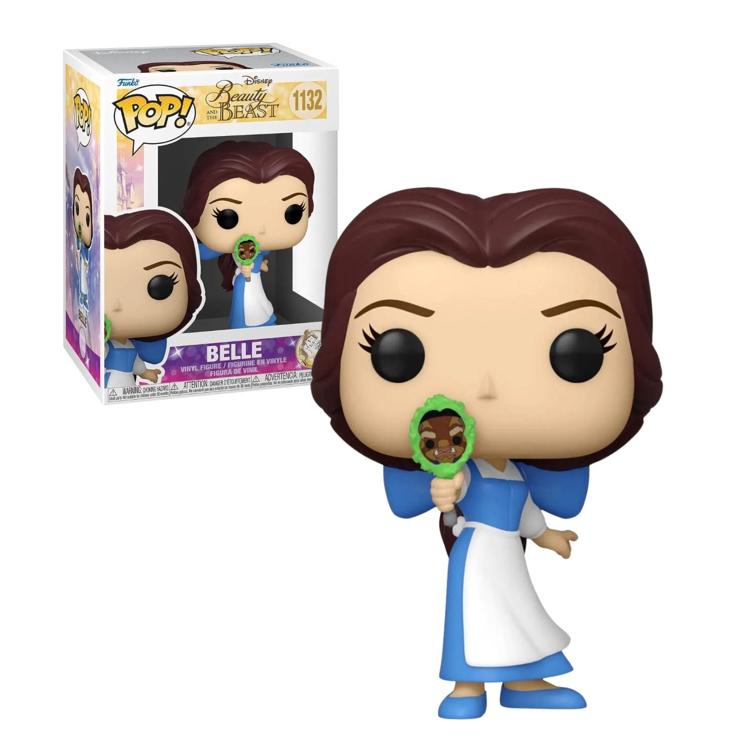 Funko Pop! Belle (Bela) 1132 - Disney Beauty and the Beast (A Bela e a Fera) - Geek Plus