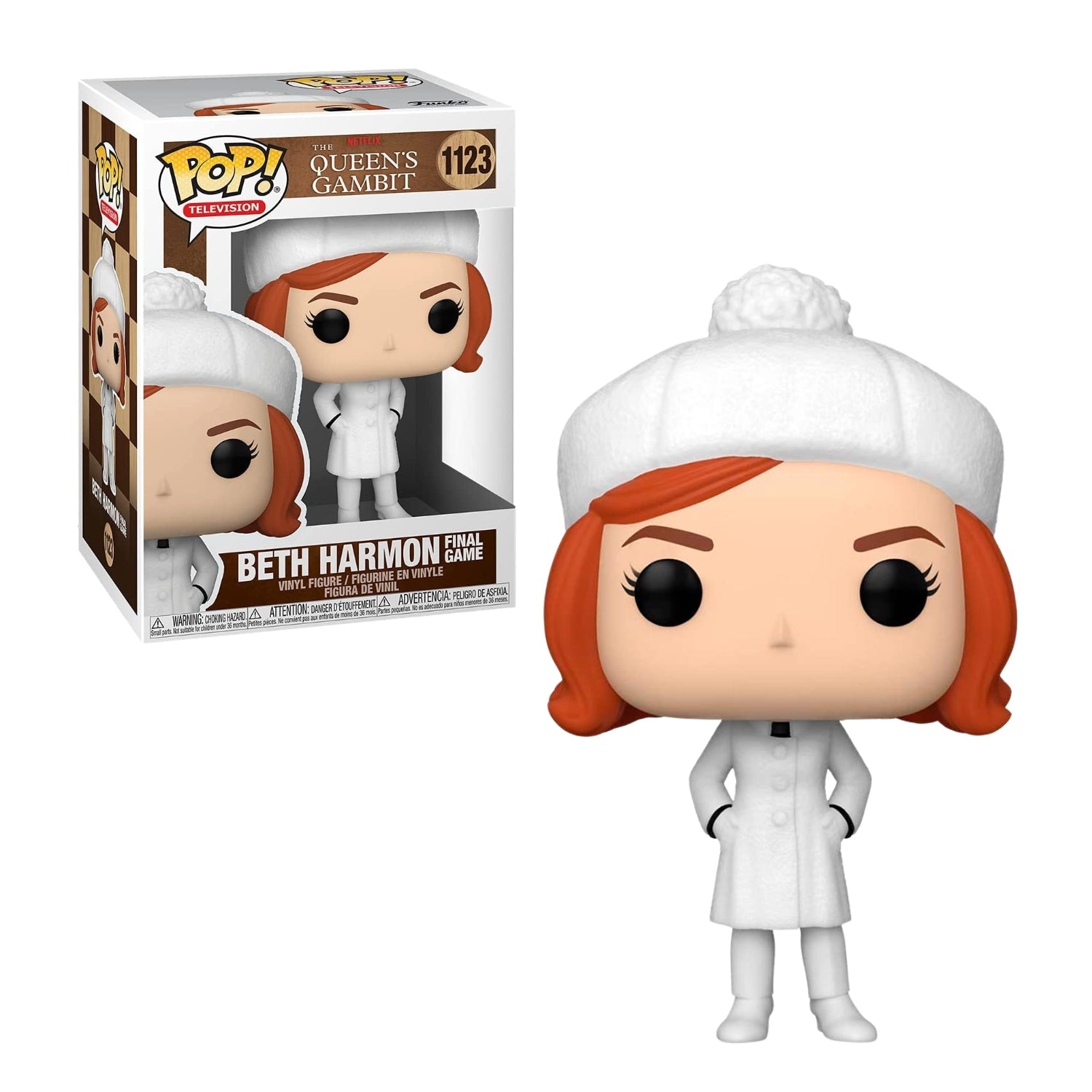 Funko Pop! Beth Harmon Final Game 1123 - O Gambito da Rainha - Geek Plus