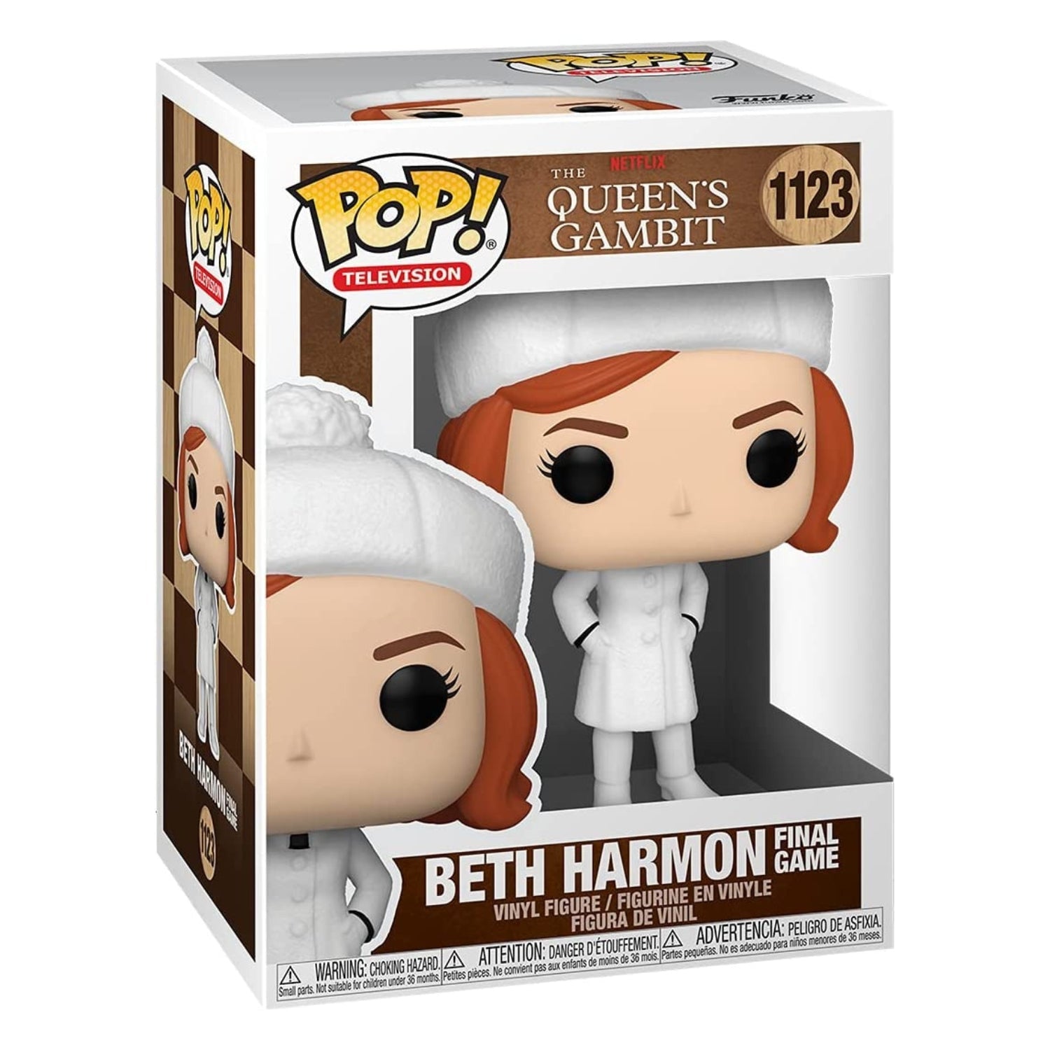 Funko Pop! Beth Harmon Final Game 1123 - O Gambito da Rainha - Geek Plus
