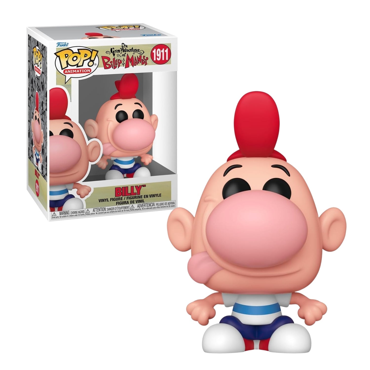 Funko Pop! Billy 1911 - As Terríveis Aventuras de Billy e Mandy - Geek Plus