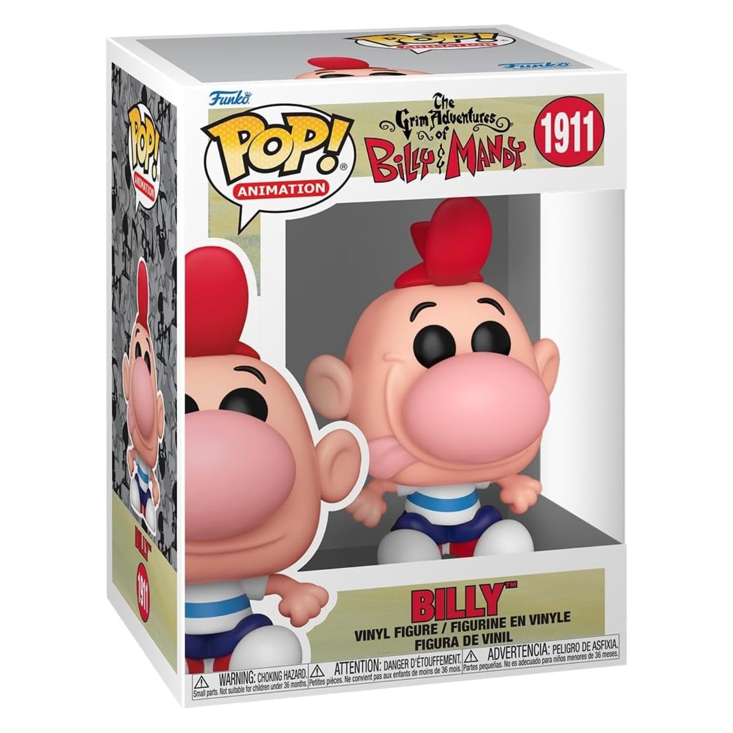 Funko Pop! Billy 1911 - As Terríveis Aventuras de Billy e Mandy - Geek Plus