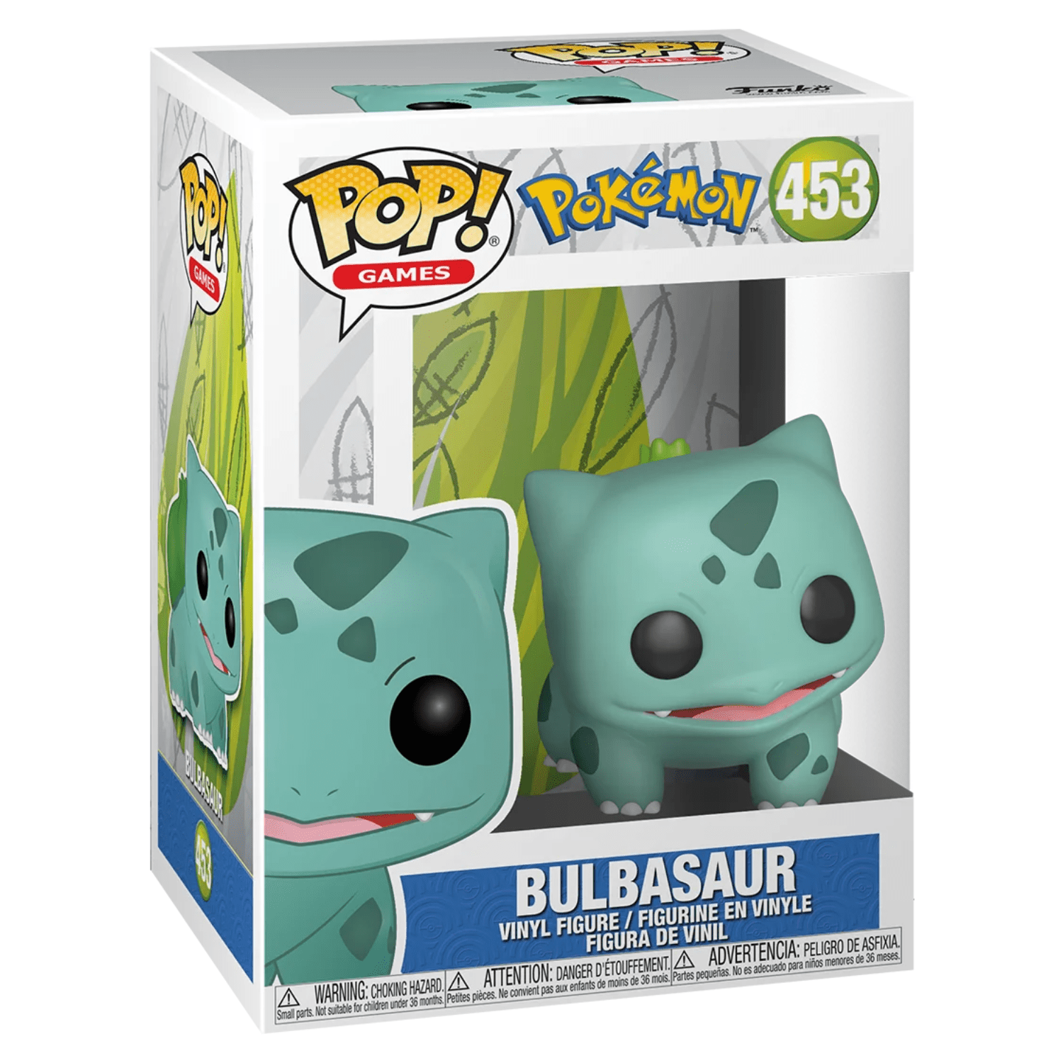 Funko Pop! Bulbasaur 453 (Bulbassauro) - Pokémon - Geek Plus