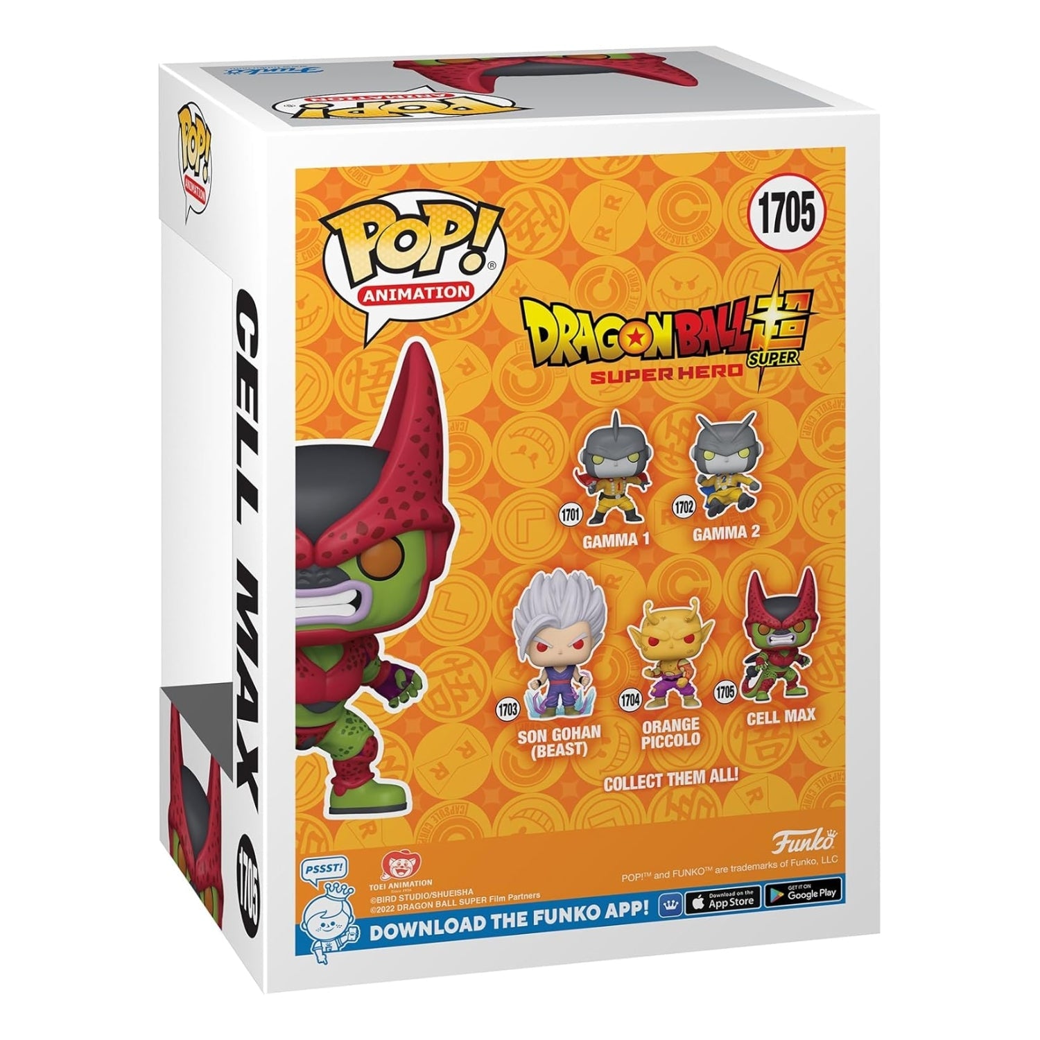 Funko Pop! Cell Max 1705 - Dragon Ball Z - Geek Plus