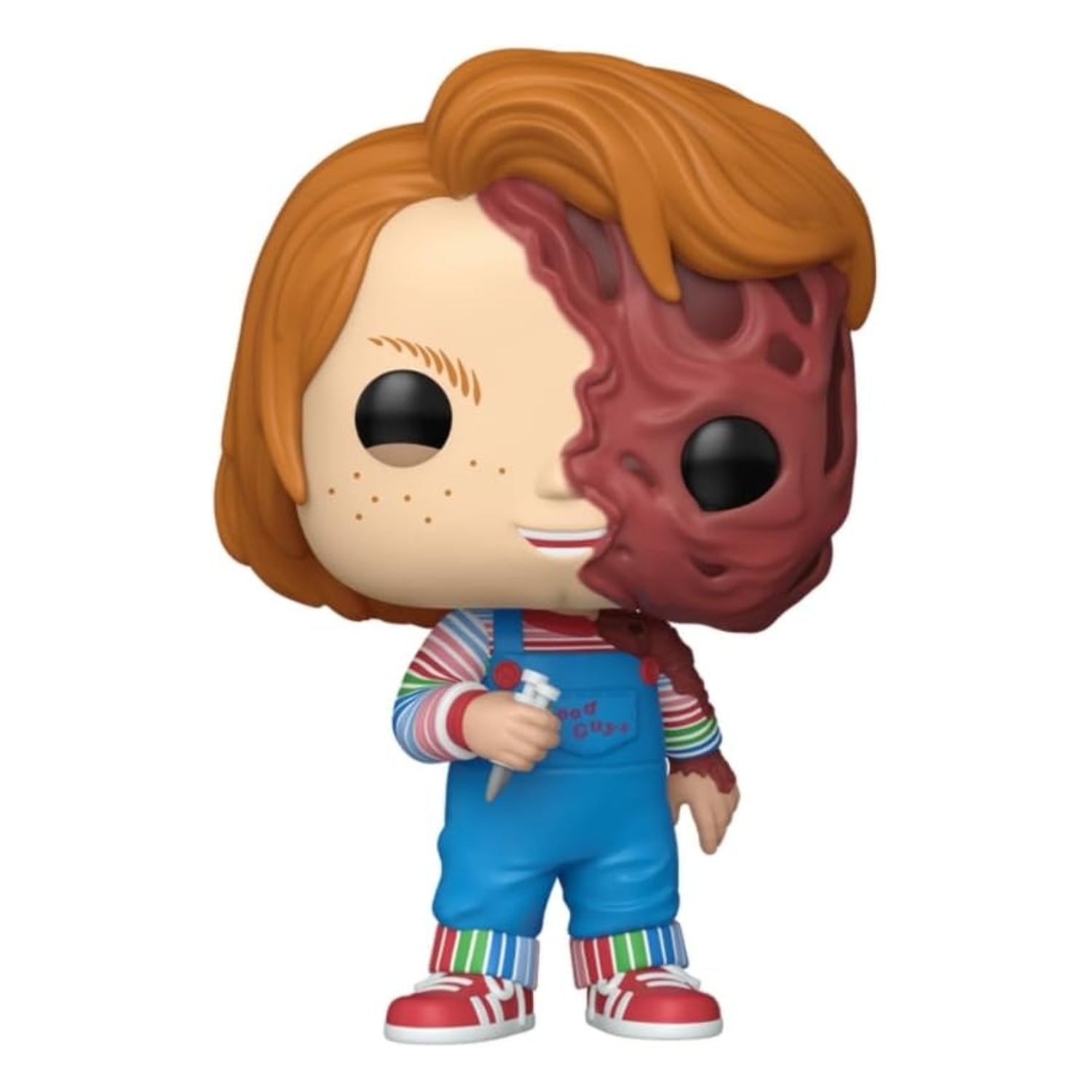 Funko Pop! Chucky (Rosto Derretido) 1719 - Boneco Assassino - Geek Plus
