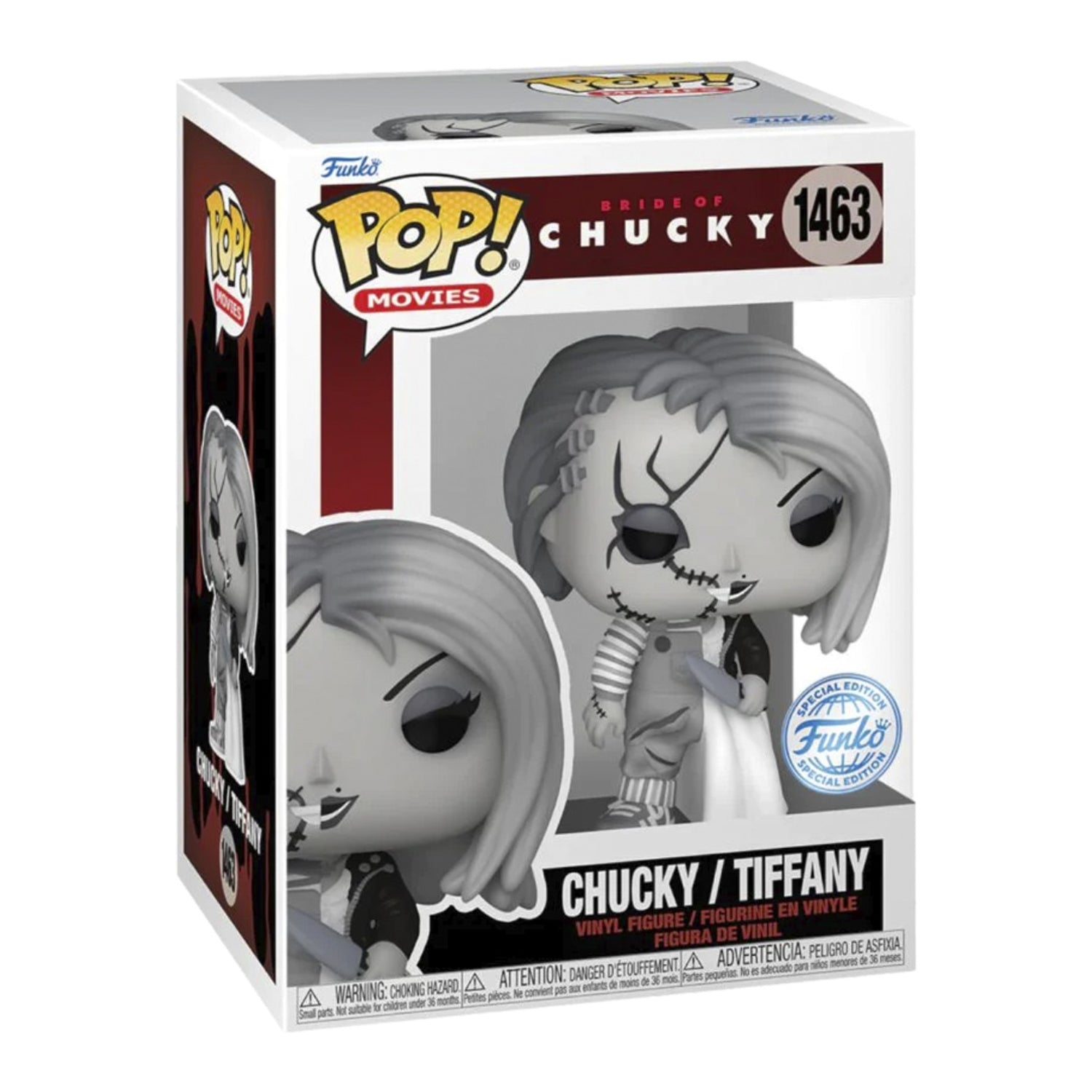Funko Pop! Chucky / Tiffany 1463 (Special Edition) - Boneco Assassino - Geek Plus