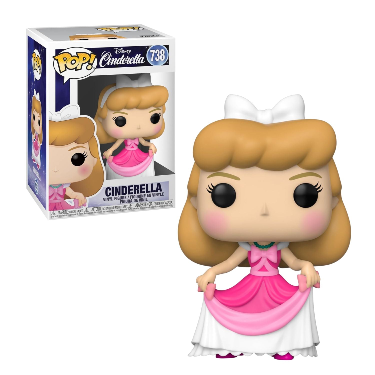 Funko Pop! Cinderella 738 (Cinderela) - Disney - Geek Plus