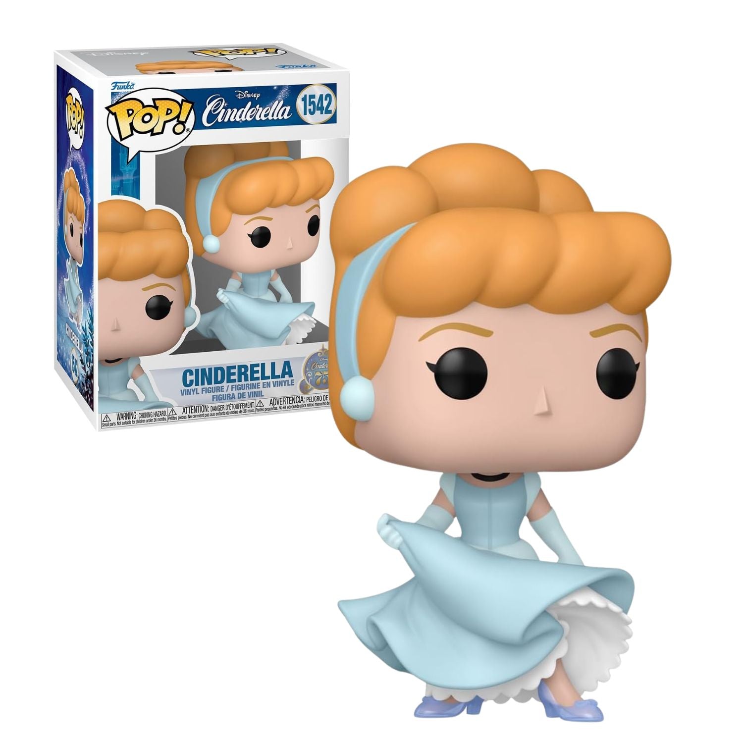 Funko Pop! Cinderella 75th Anniversary 1542 - Disney - Geek Plus