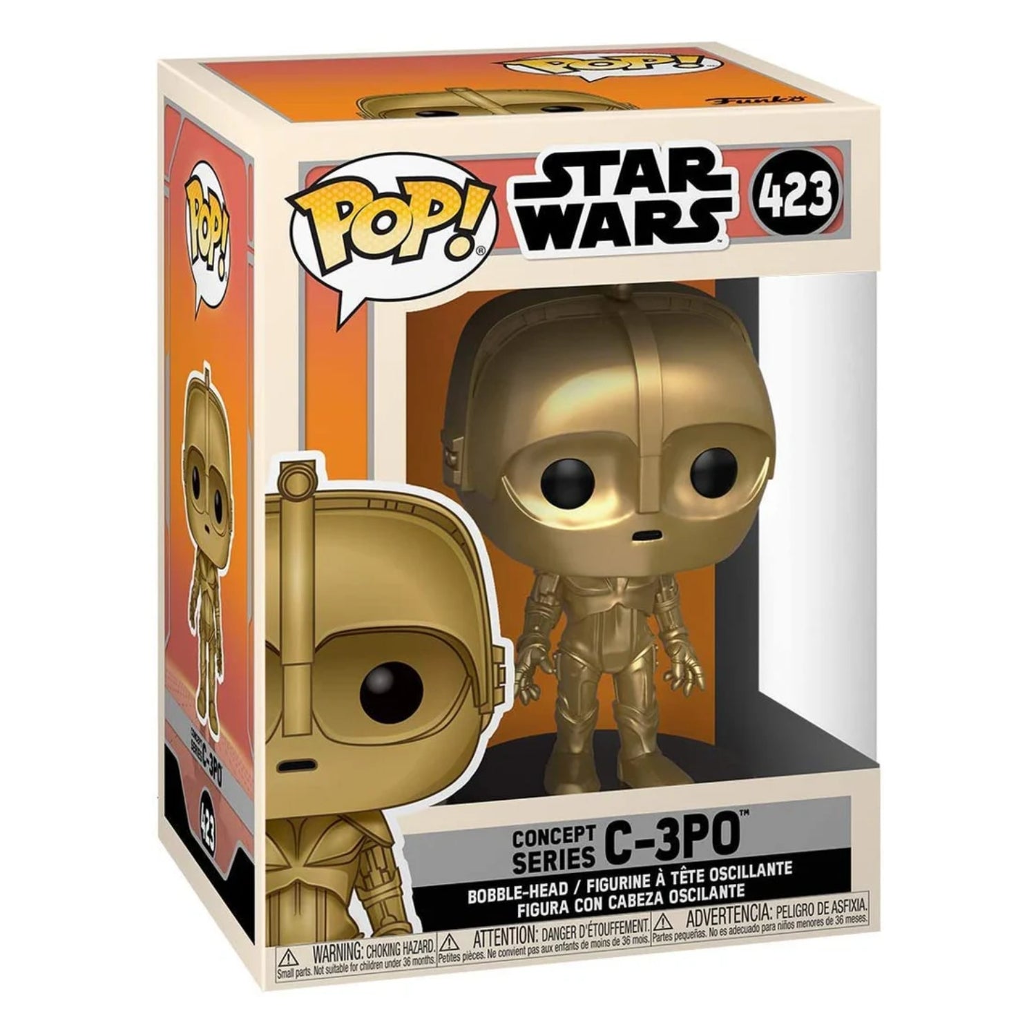 Funko Pop! Concept Series C - 3PO 423 - Star Wars - Geek Plus