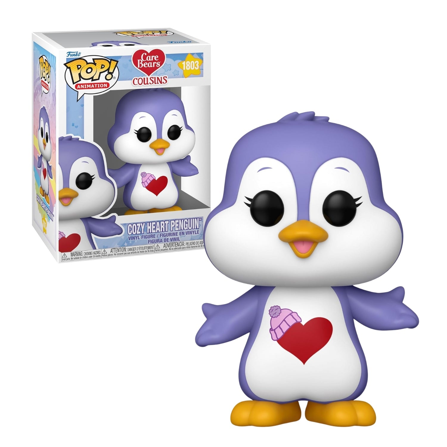 Funko Pop! Cozy Heart Penguin (Pinguim Coração Aconchegante) 1803 - Ursinhos Carinhosos - Geek Plus