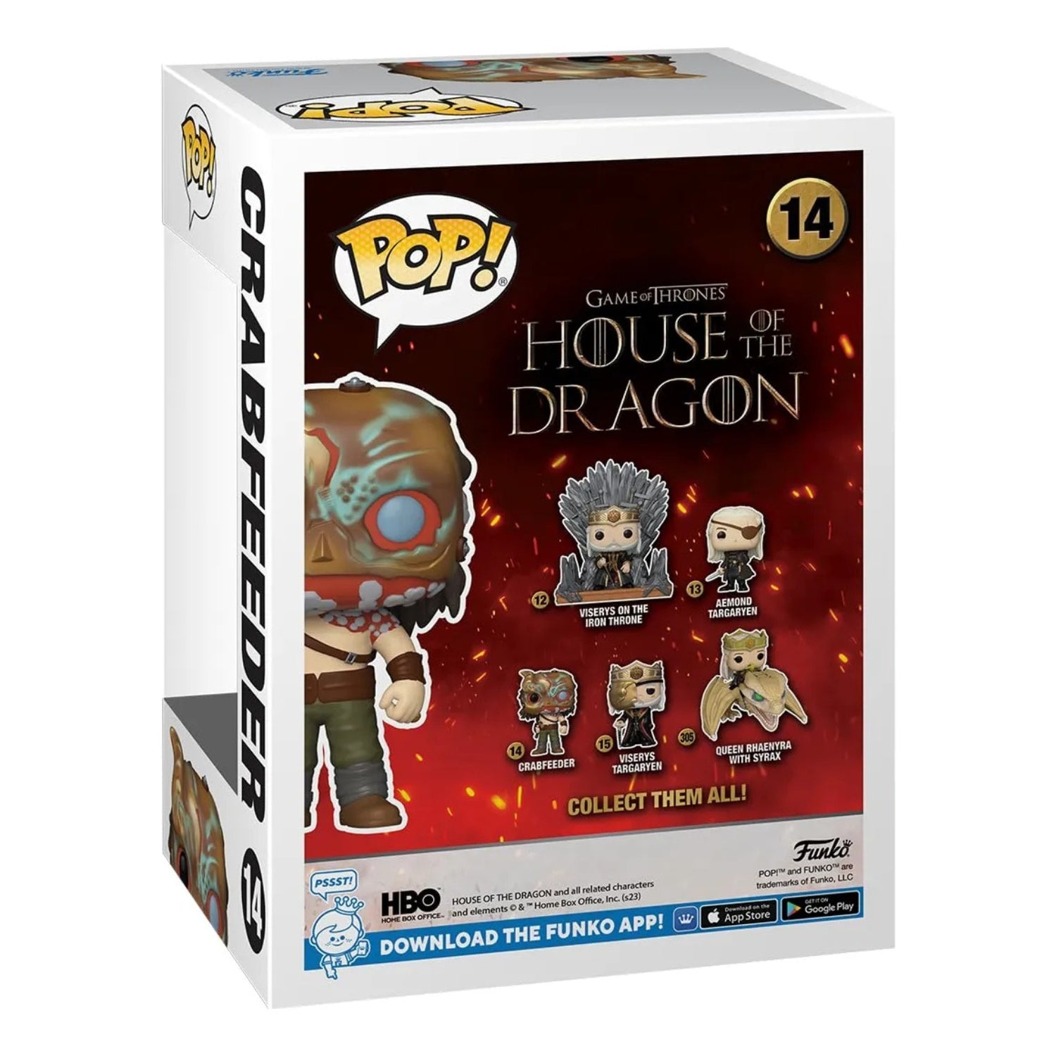 Funko Pop! Crabfeeder 14 (Engorda - caranguejos) - A Casa do Dragão - Geek Plus