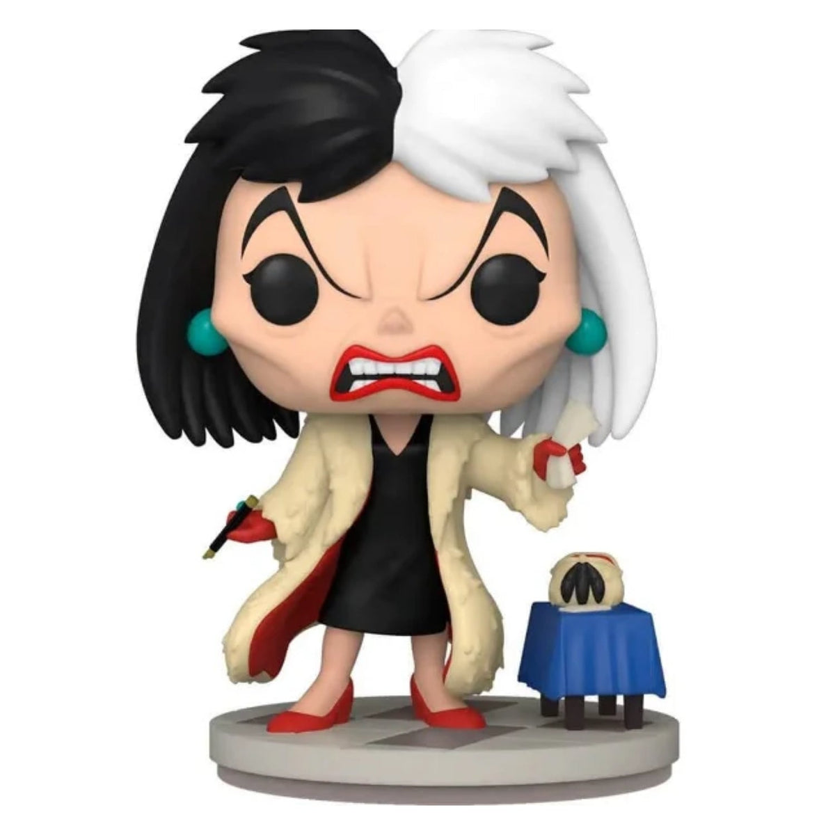 Funko Pop! Cruella de Vil 1083 - Disney Vilões 101 Dálmatas - Geek Plus
