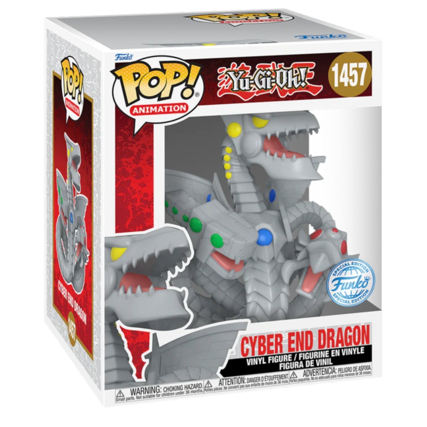 Funko Pop! Cyber End Dragon 1457 (Super Sized Special Edition) - Yu - Gi - Oh! - Geek Plus