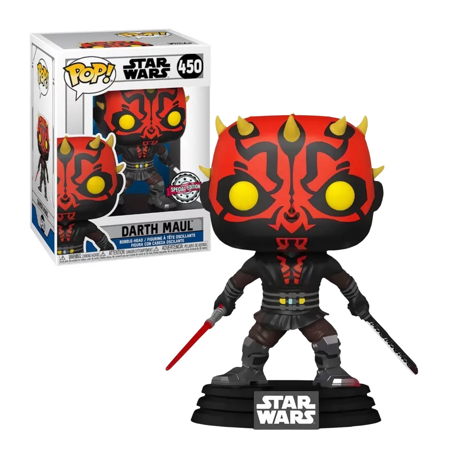 Funko Pop! Darth Maul 450 Special Edition - Star Wars - Geek Plus