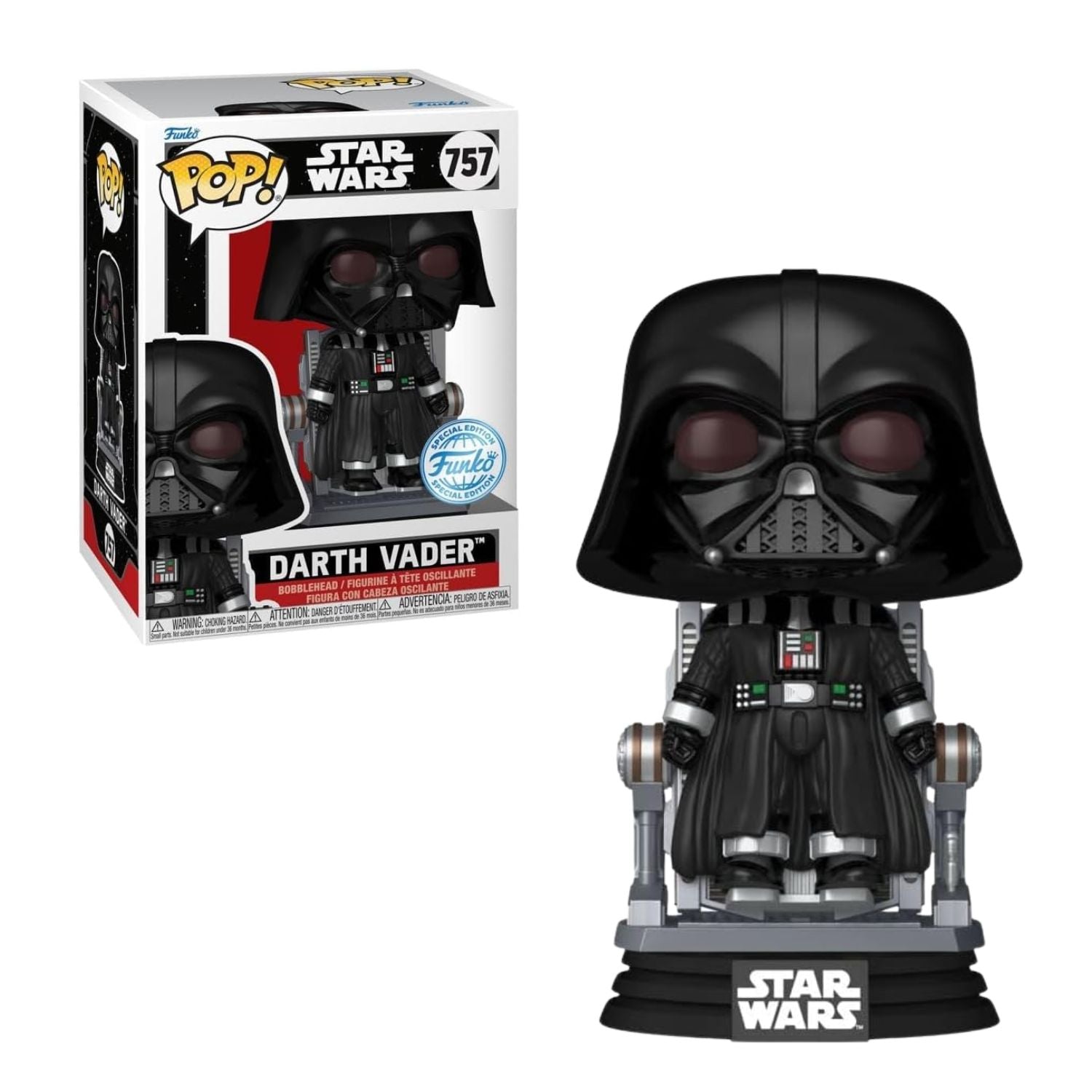 Funko Pop! Darth Vader 757 (Special Edition) - Star Wars - Geek Plus