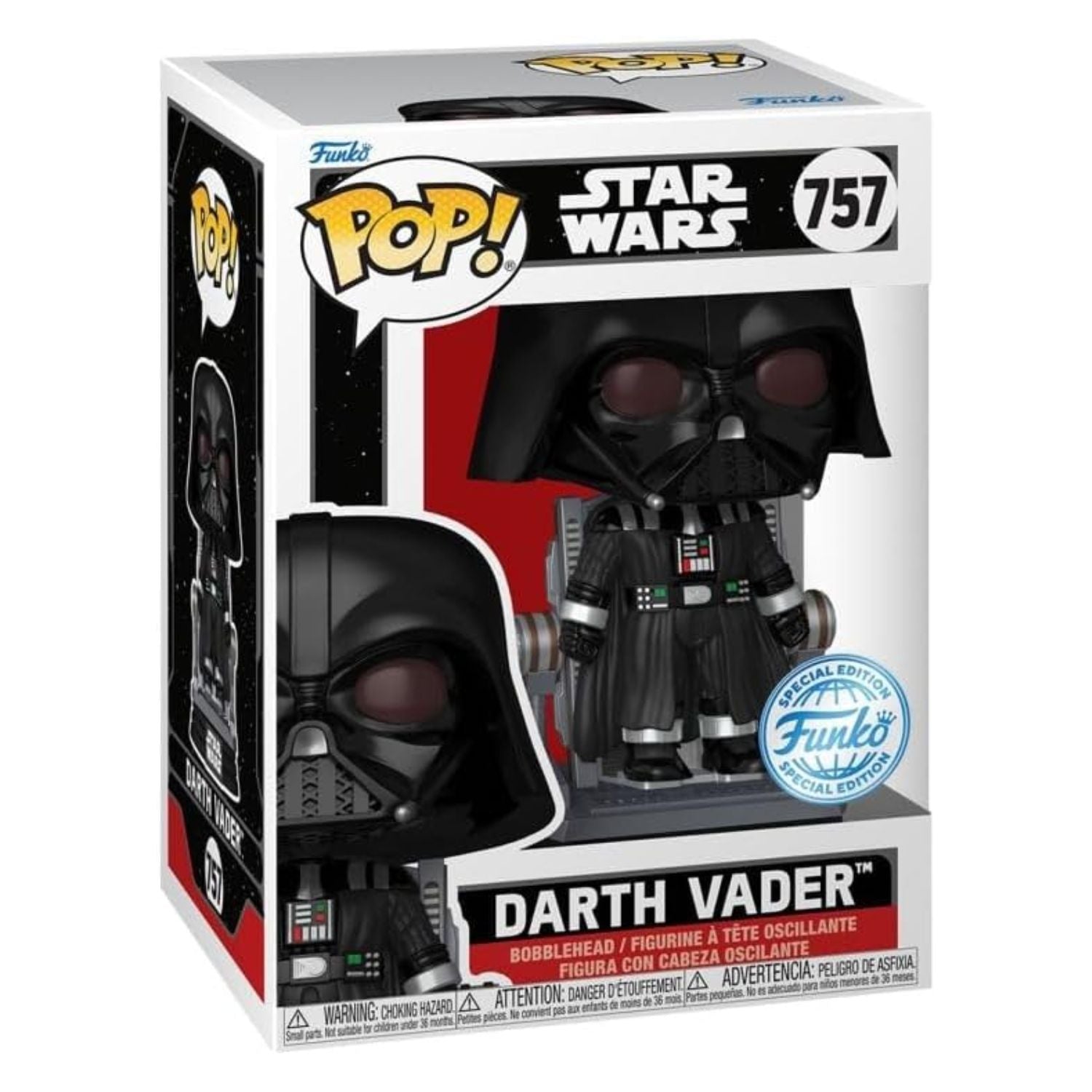 Funko Pop! Darth Vader 757 (Special Edition) - Star Wars - Geek Plus