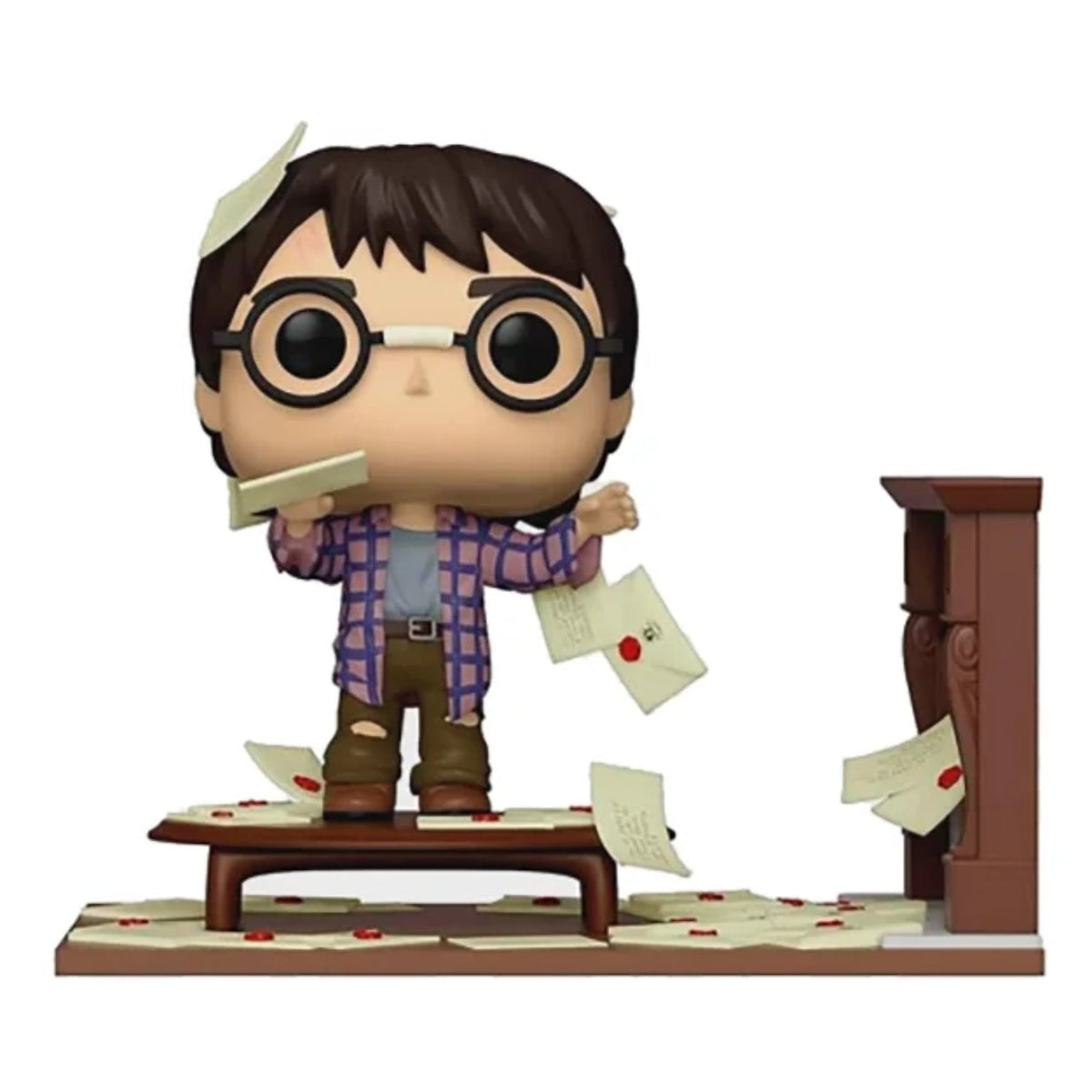 Funko Pop! Deluxe Harry Potter with Hogwarts Letters 136 (com Cartas de Hogwarts) Exclusive - Geek Plus