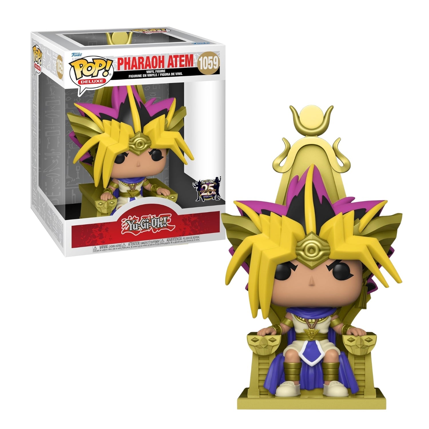 Funko Pop! Deluxe Pharaoh Atem 1059 - Yu - Gi - Oh! - Geek Plus