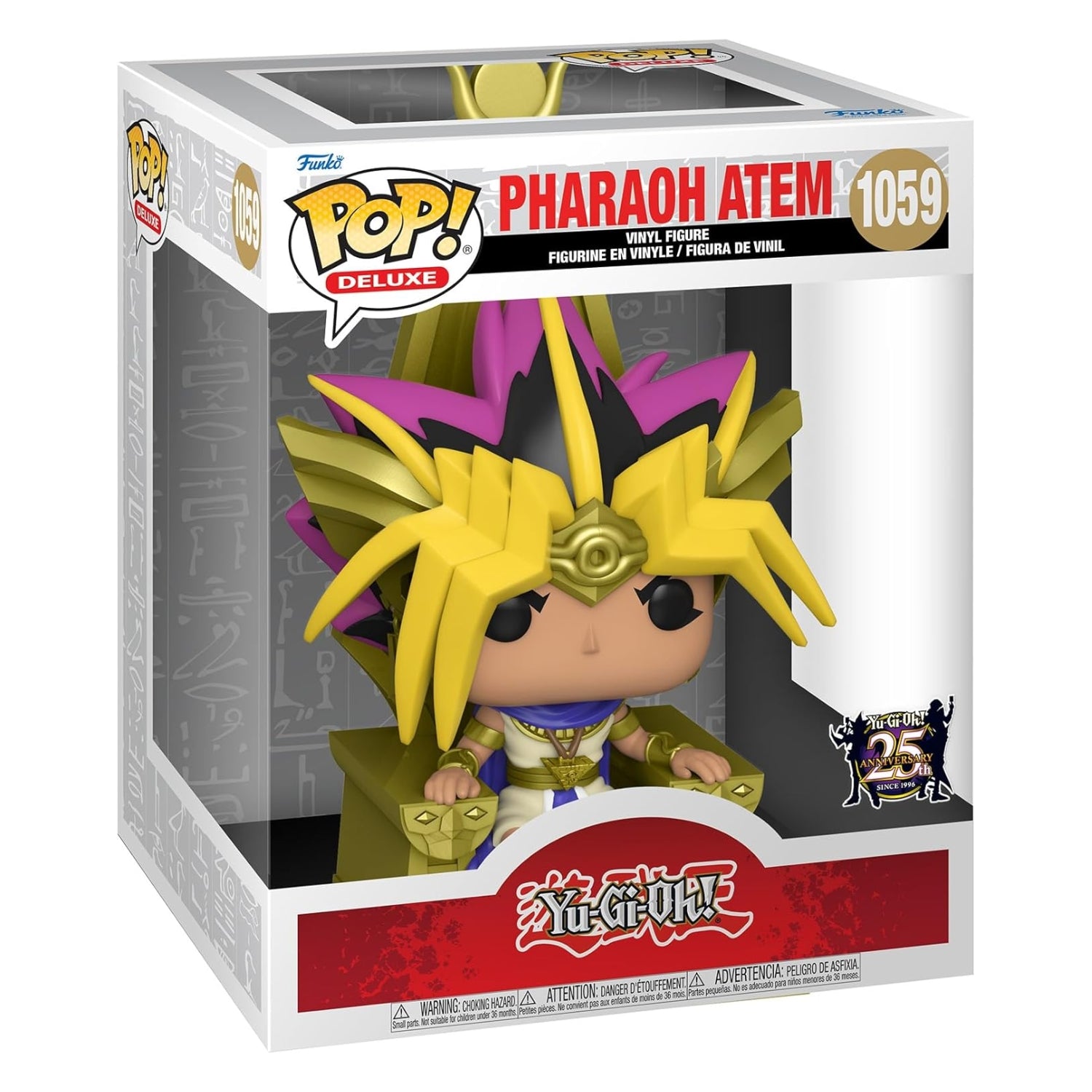 Funko Pop! Deluxe Pharaoh Atem 1059 - Yu - Gi - Oh! - Geek Plus
