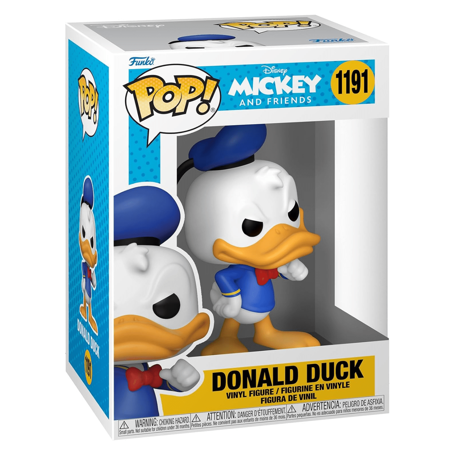 Funko Pop! Donald Duck 1191 (Pato Donald) - Disney Mickey And Friends - Geek Plus