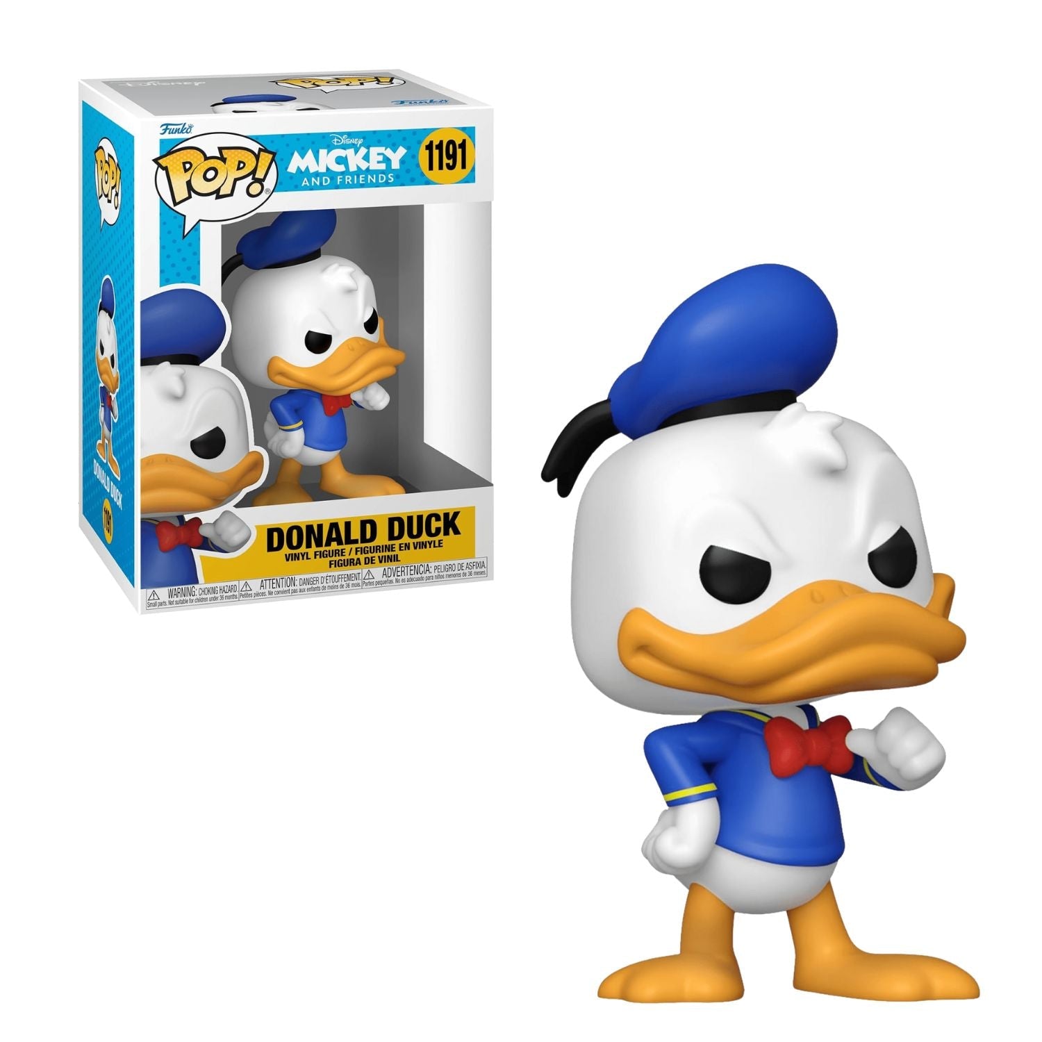 Funko Pop! Donald Duck 1191 (Pato Donald) - Disney Mickey And Friends - Geek Plus