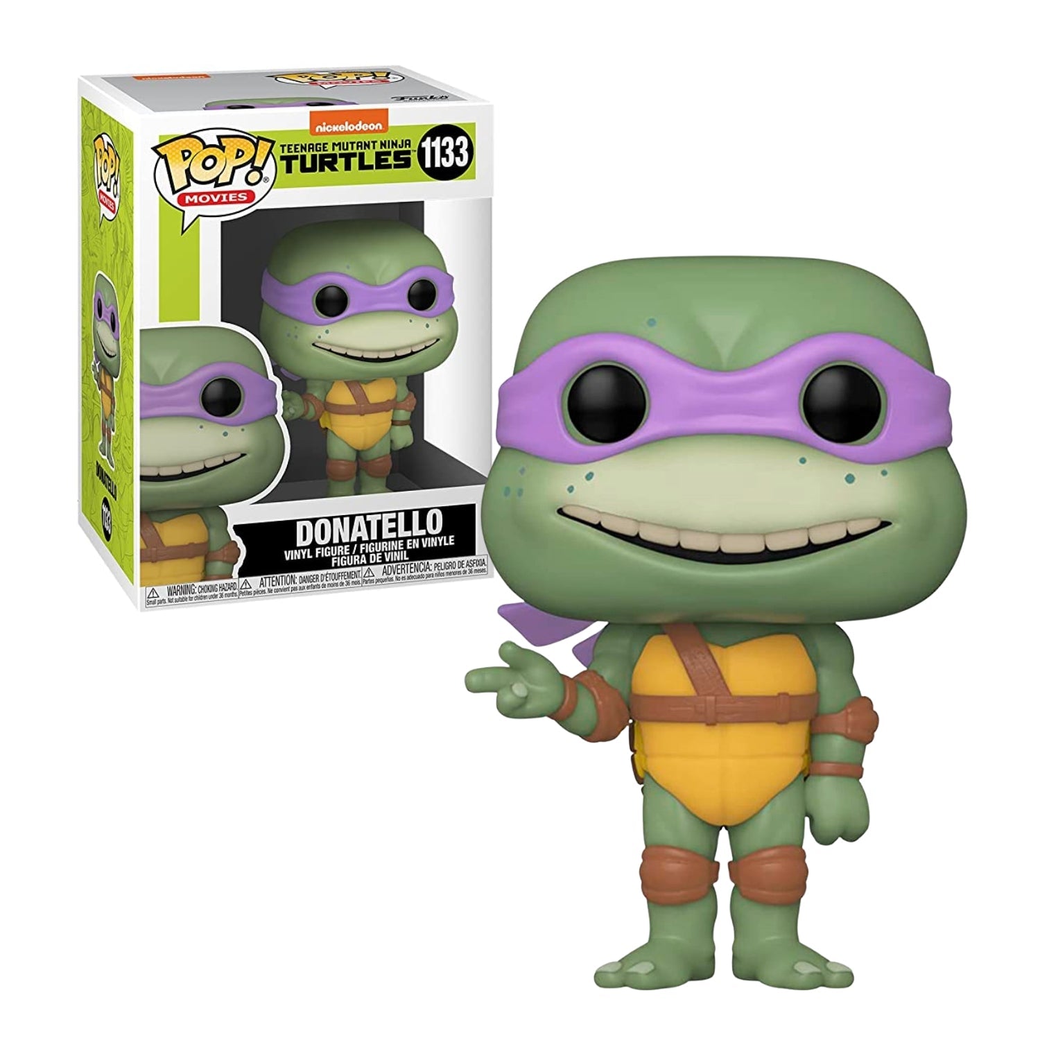 Funko Pop! Donatello 1394 - As Tartarugas Ninja - Geek Plus