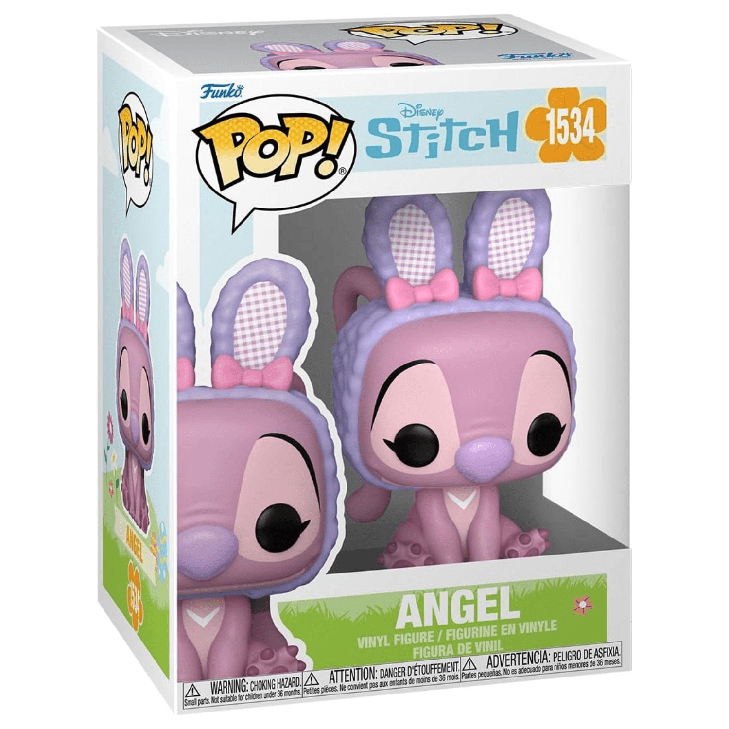 Funko Pop! Easter Angel 1534 (Páscoa) - Disney Lilo & Stitch - Geek Plus