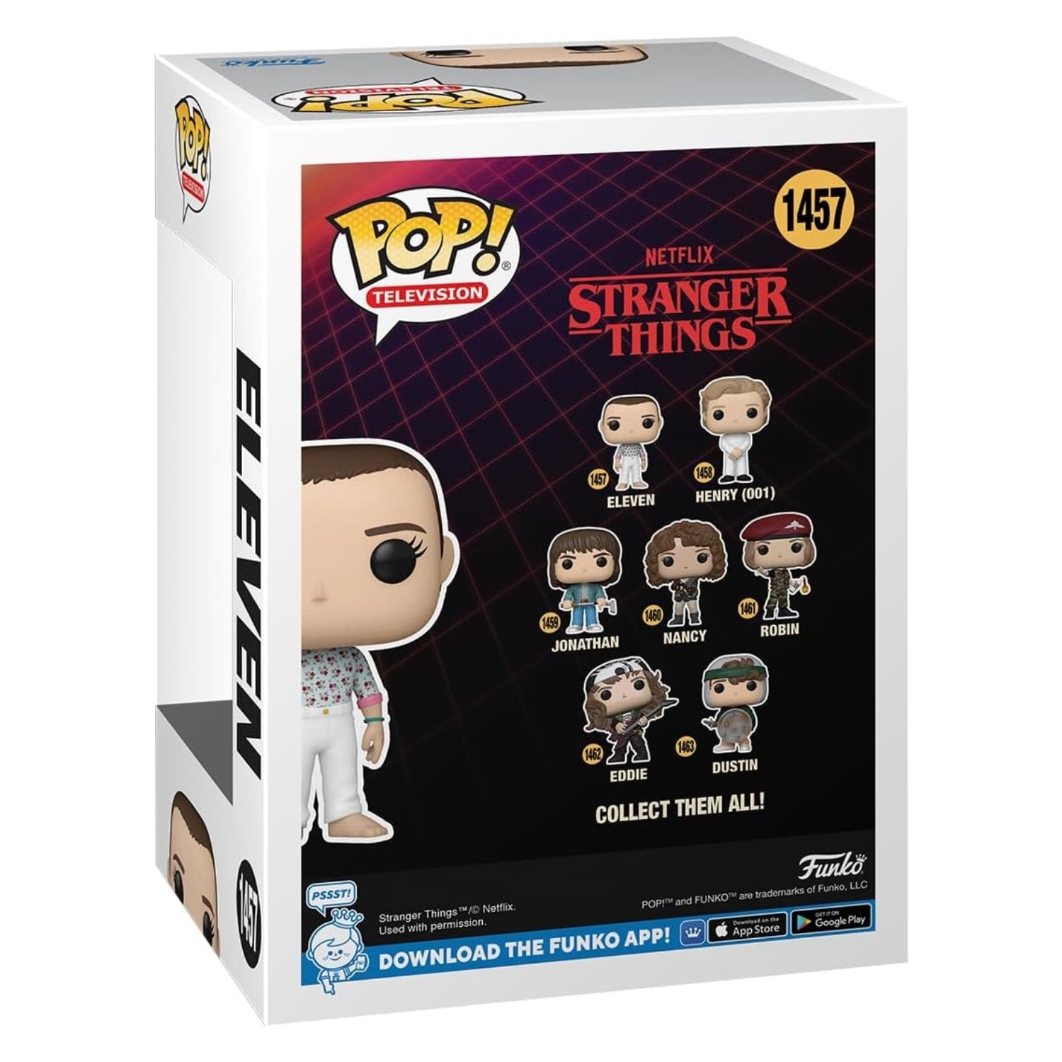 Funko Pop! Eleven (Onze) 1457 - Stranger Things - Geek Plus