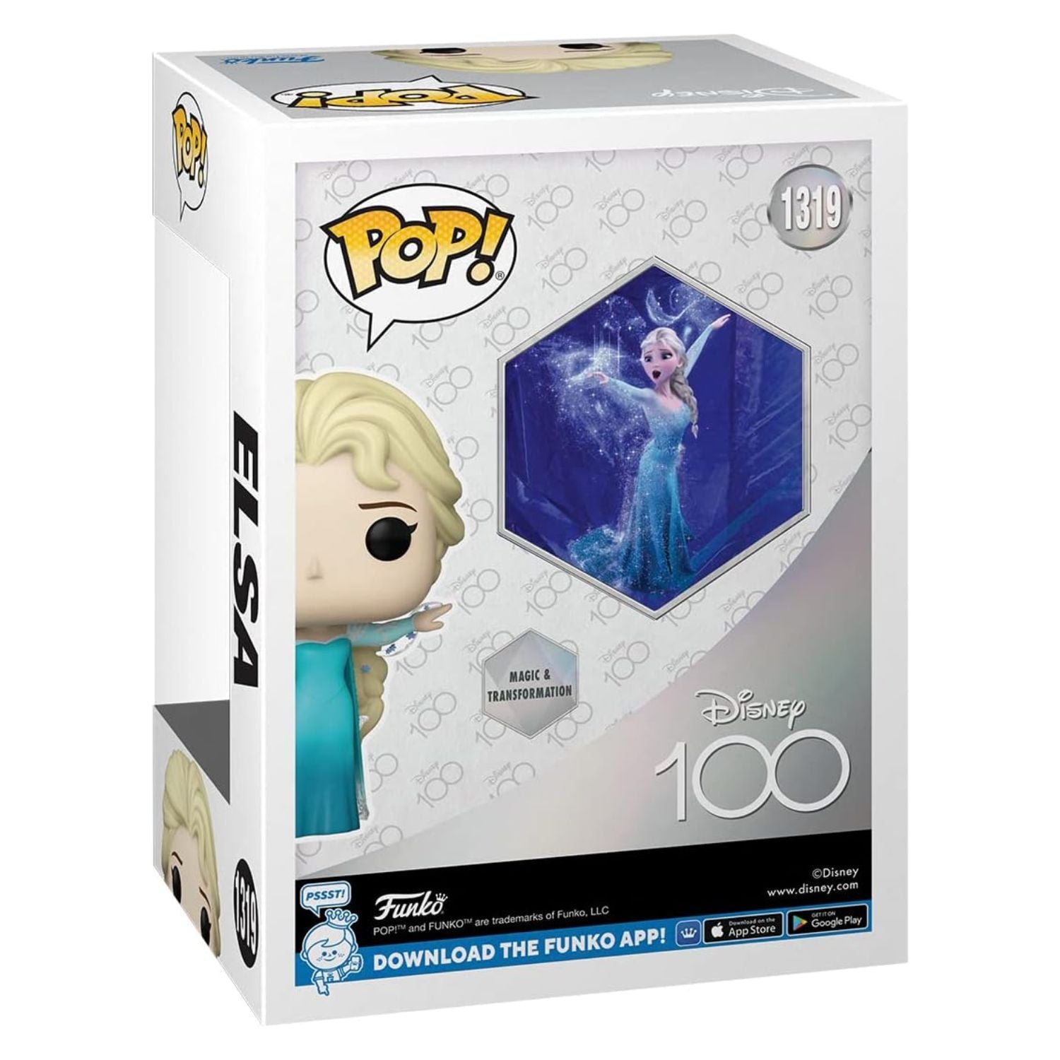 Funko Pop! Elsa 1319 - Disney 100 Frozen - Geek Plus