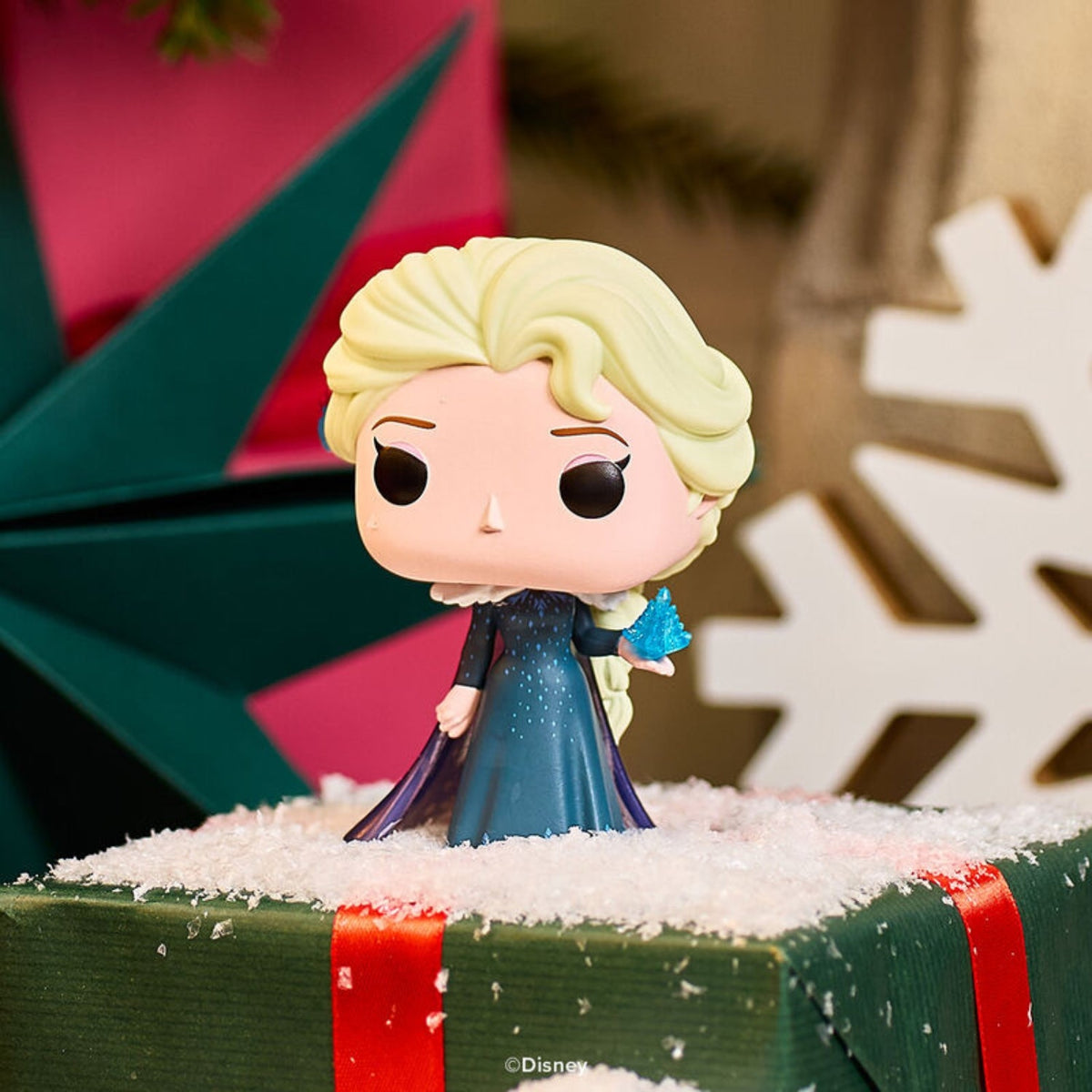Funko Pop! Elsa 1617 - Disney Princesas de Natal - Geek Plus