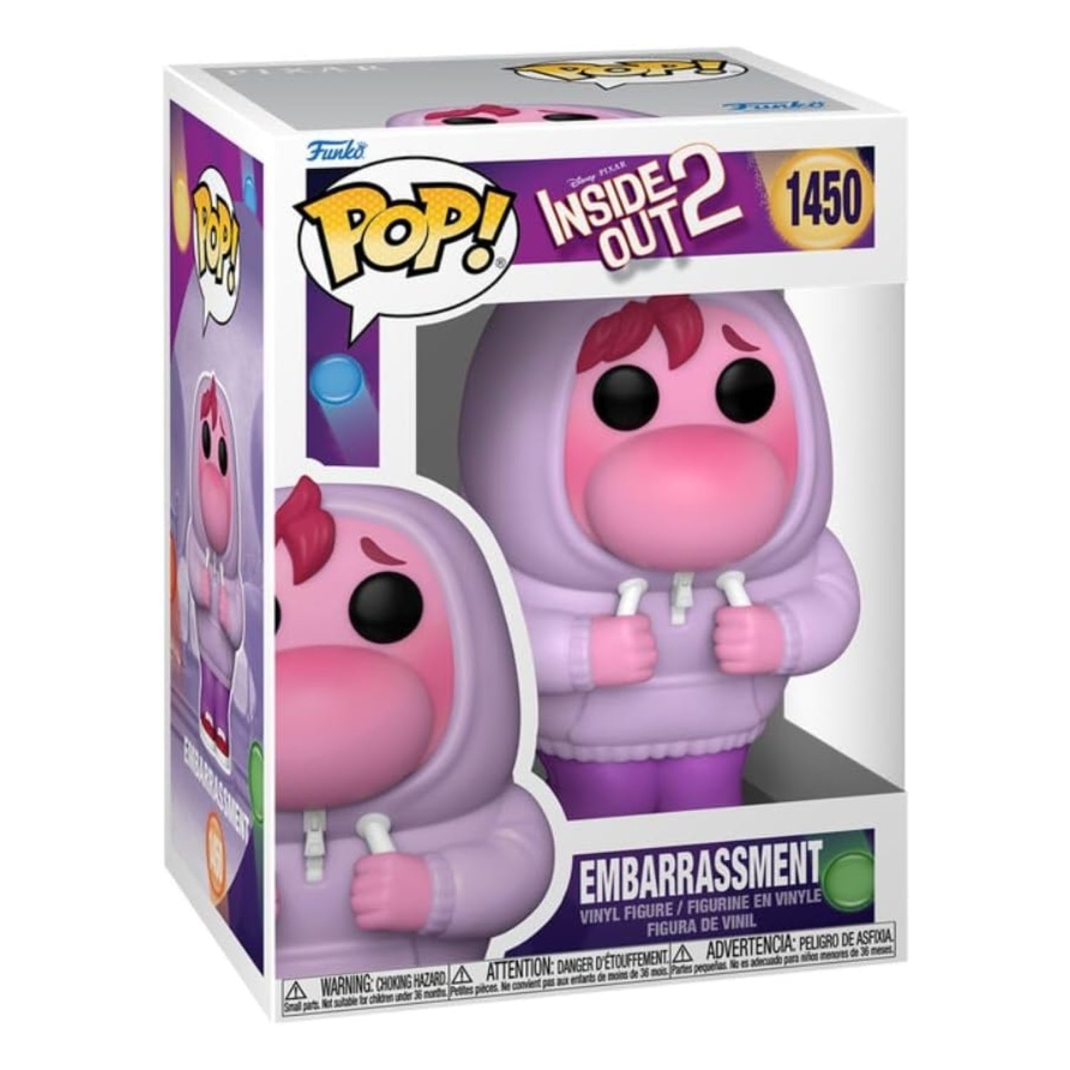 Funko Pop! Embarrassment (Vergonha) 1450 - Disney Divertida Mente - Geek Plus