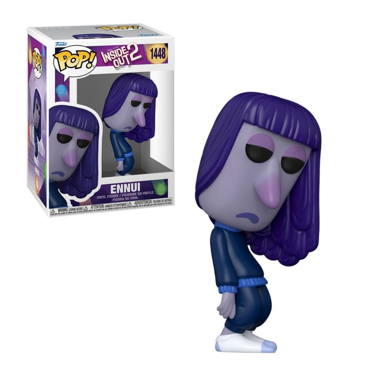 Funko Pop! Ennui (Tédio) 1448 - Disney Divertida Mente - Geek Plus