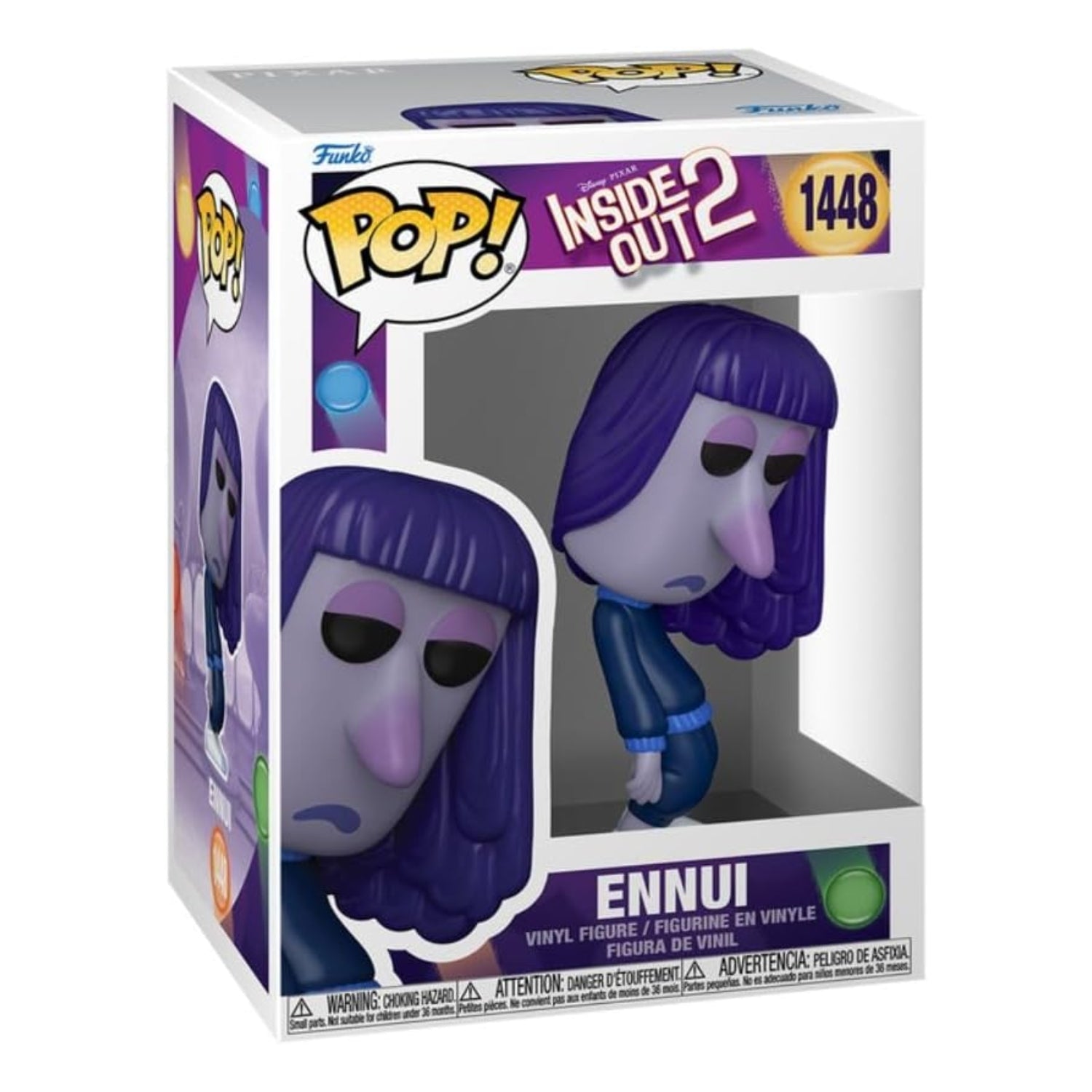Funko Pop! Ennui (Tédio) 1448 - Disney Divertida Mente - Geek Plus