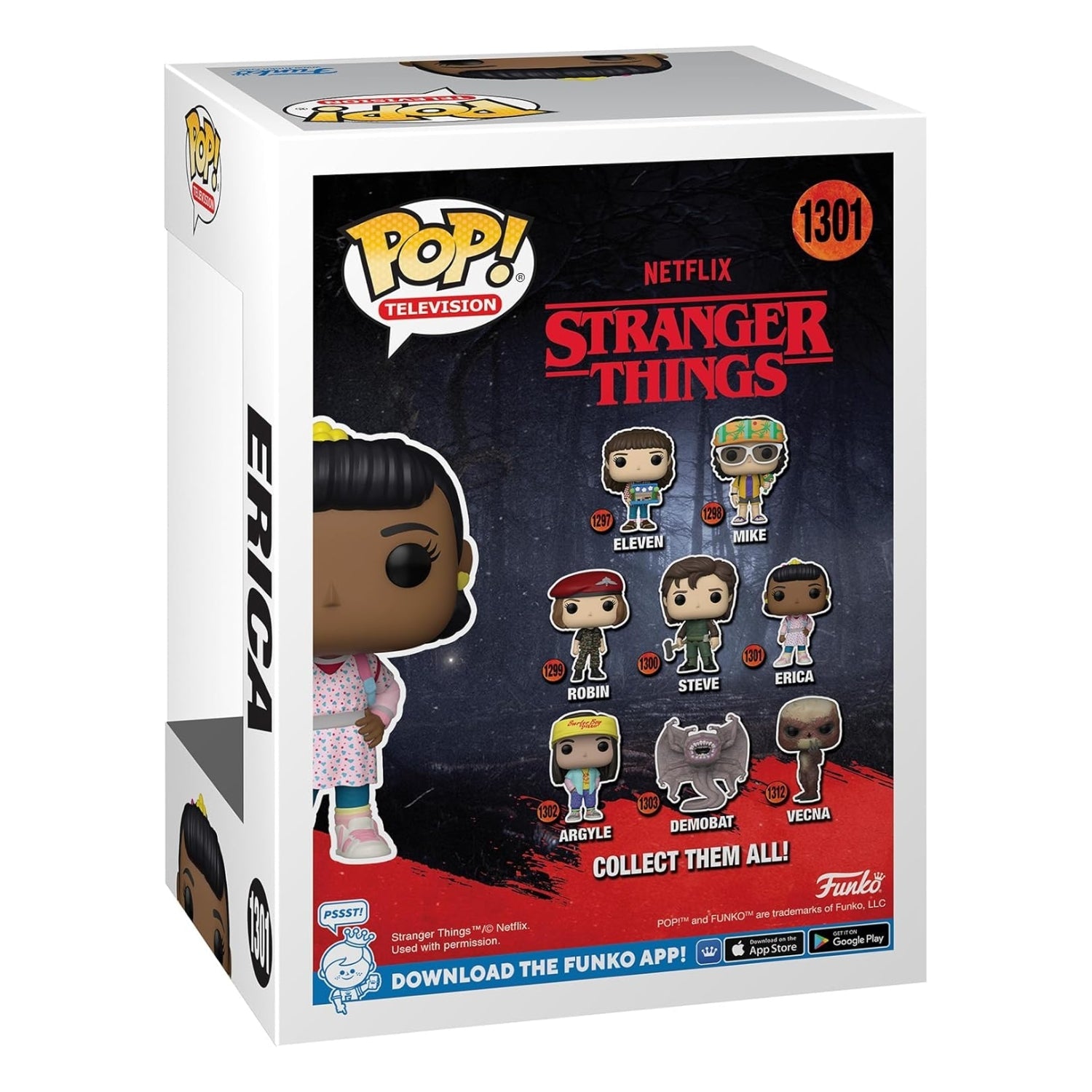 Funko Pop! Erica 1301 - Stranger Things - Geek Plus