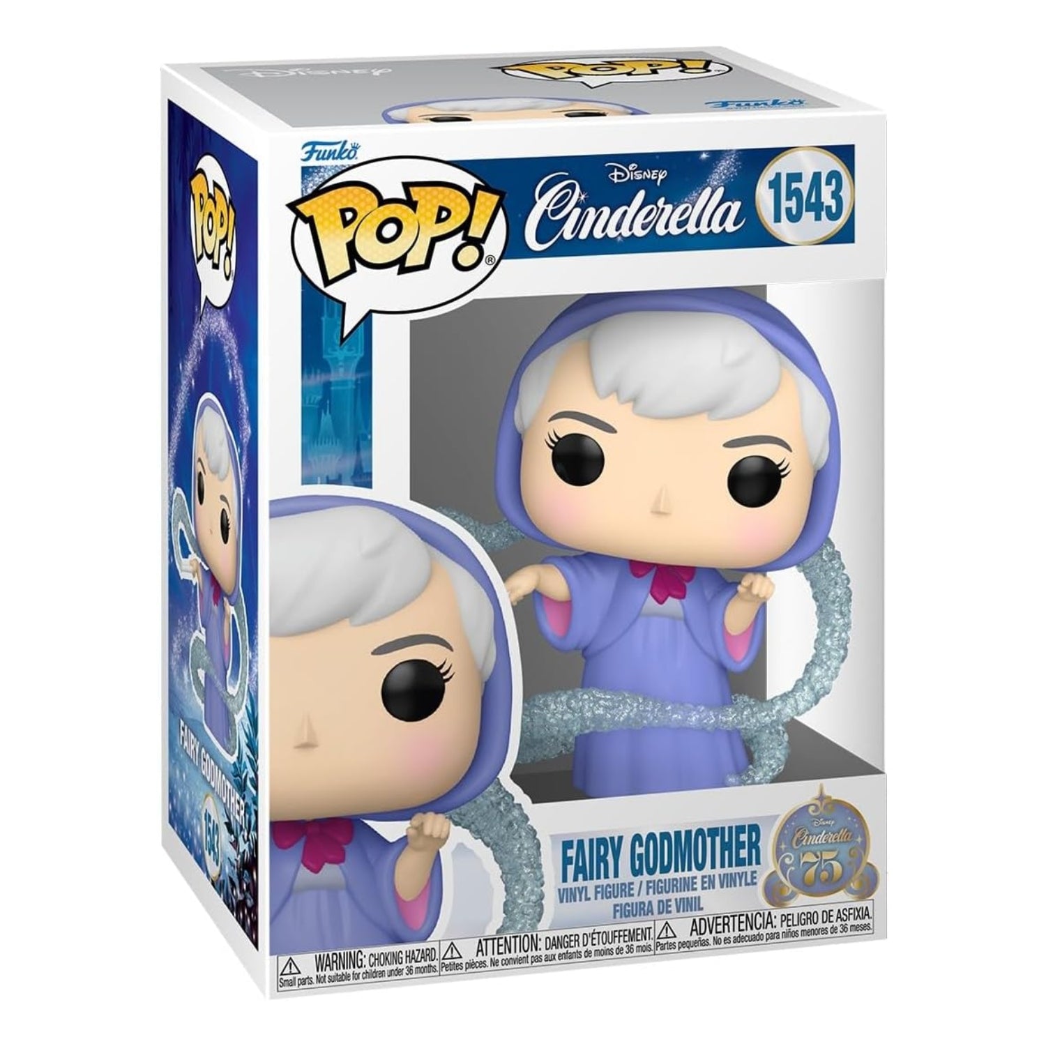 Funko Pop! Fairy Godmother (Fada Madrinha) 1543 - Disney Cinderella - Geek Plus