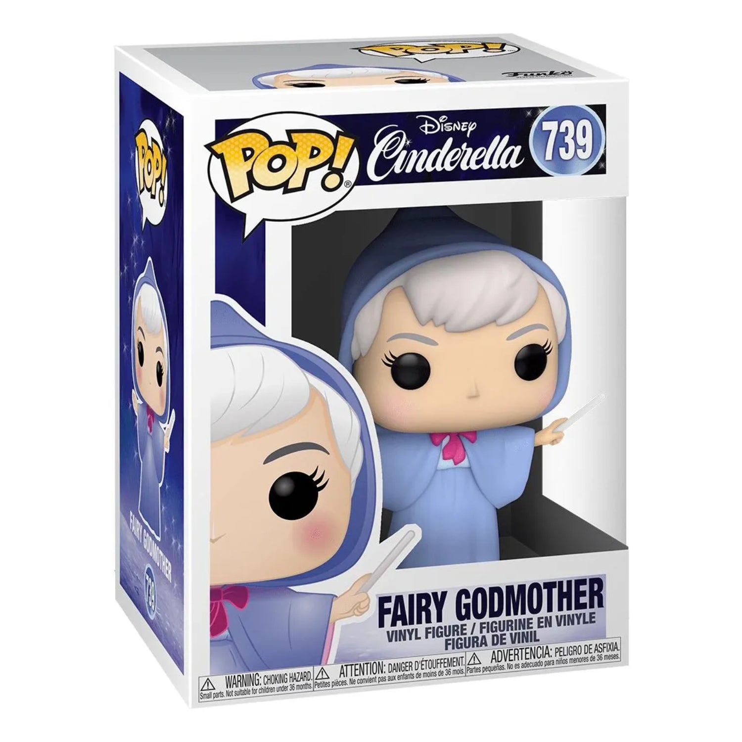 Funko Pop! Fairy Godmother (Fada Madrinha) 739 - Disney Cinderella - Geek Plus