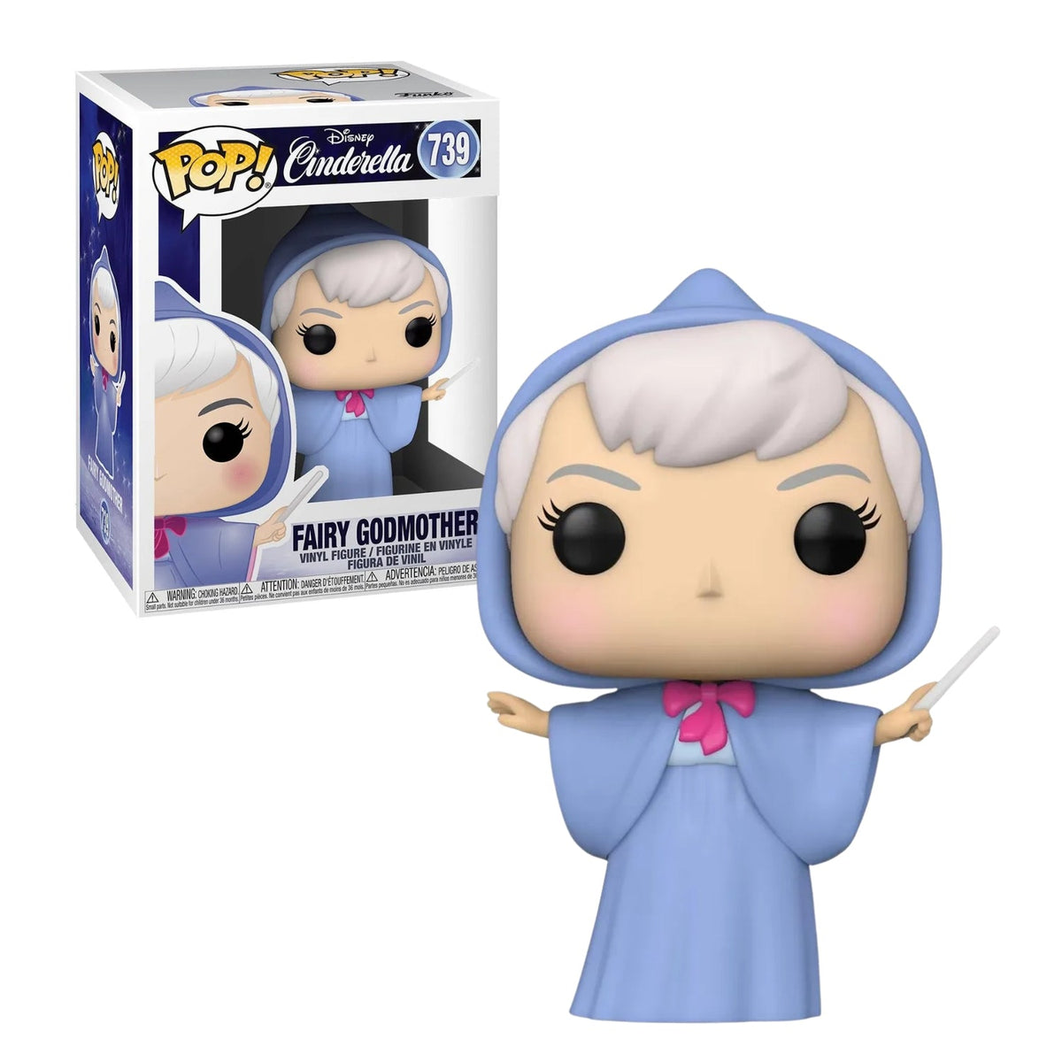 Funko Pop! Fairy Godmother (Fada Madrinha) 739 - Disney Cinderella - Geek Plus