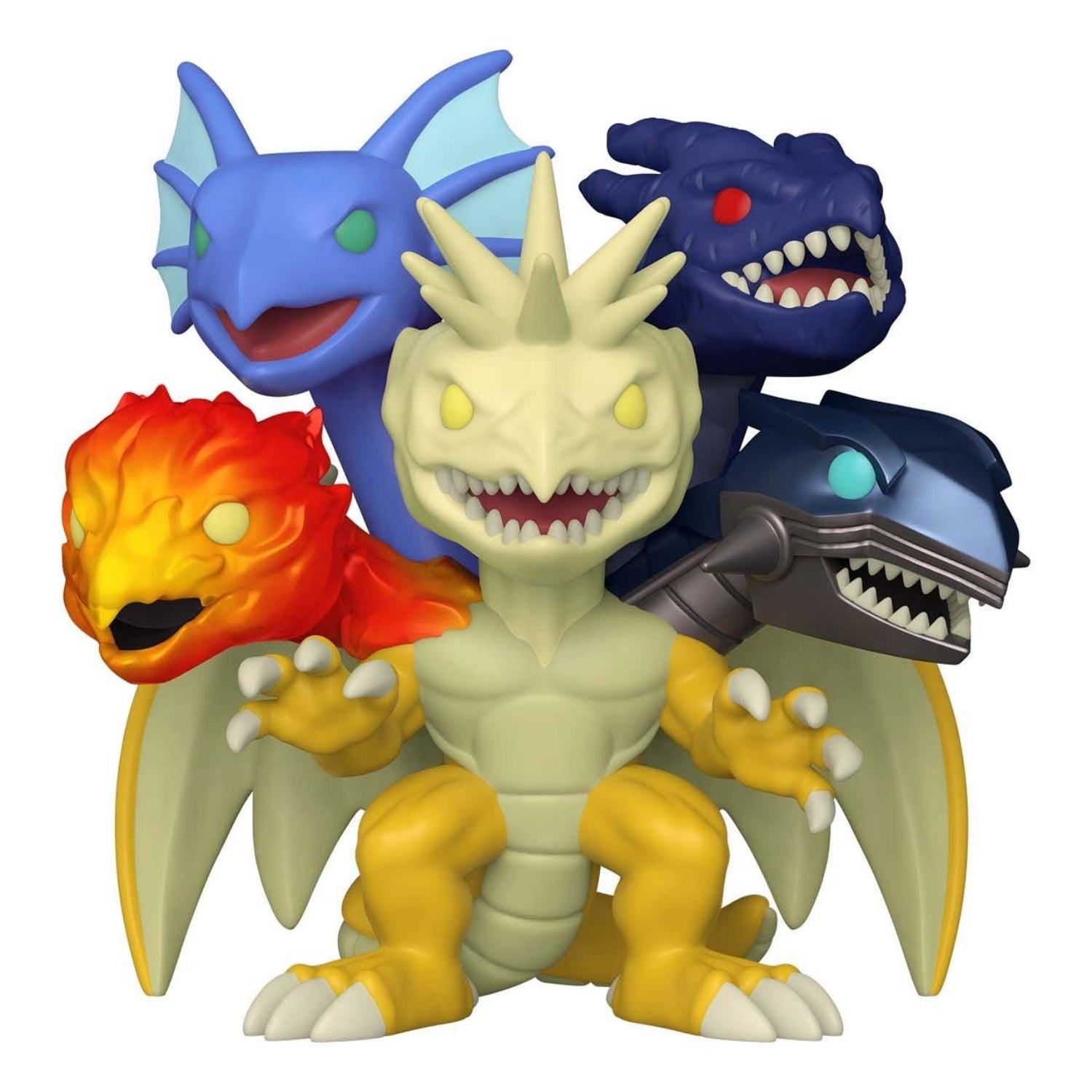 Funko Pop! Five - Headed Dragon 1230 (Dragão de Cinco Cabeças) Exclusive - Yu - Gi - Oh! - Geek Plus
