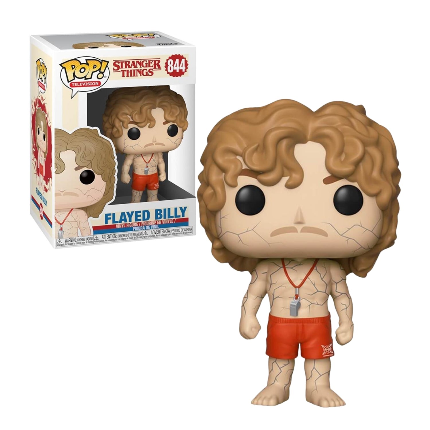 Funko Pop! Flayed Billy 844 (Billy Possuído) - Stranger Things - Geek Plus