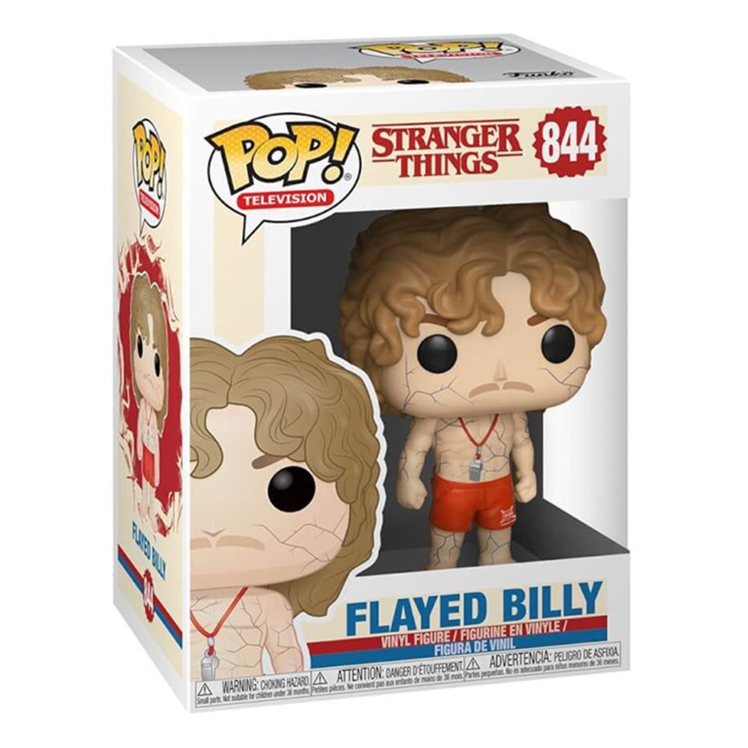 Funko Pop! Flayed Billy 844 (Billy Possuído) - Stranger Things - Geek Plus
